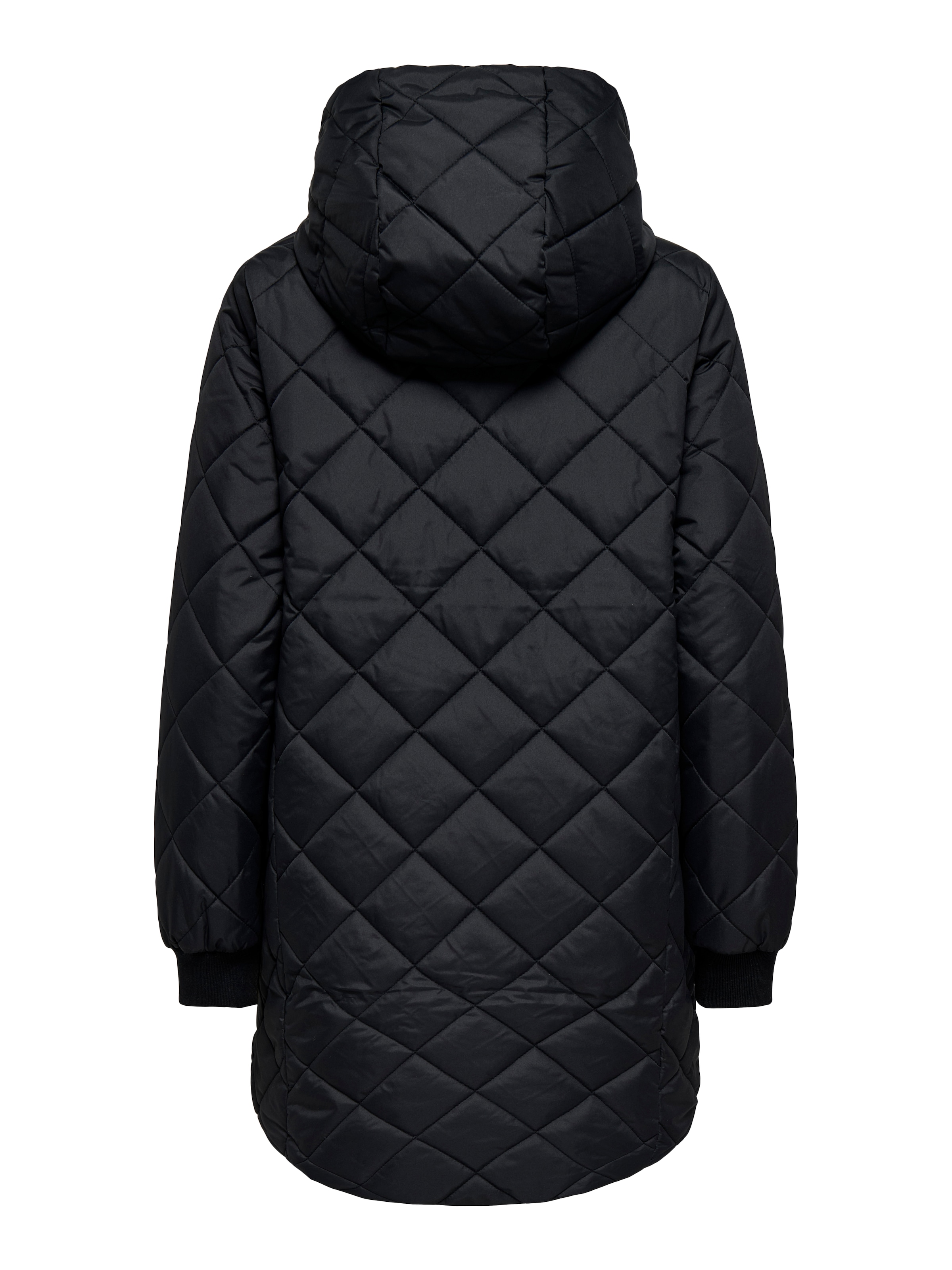 ONLY Steppmantel »ONLJULIET QUILTED HOOD ZIP COAT OTW NOOS« Kunstfaser