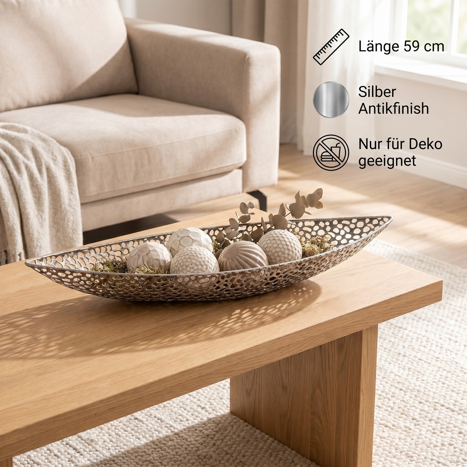 By Malene Birger Coupe décorative »Schale Chico H.7 cm«