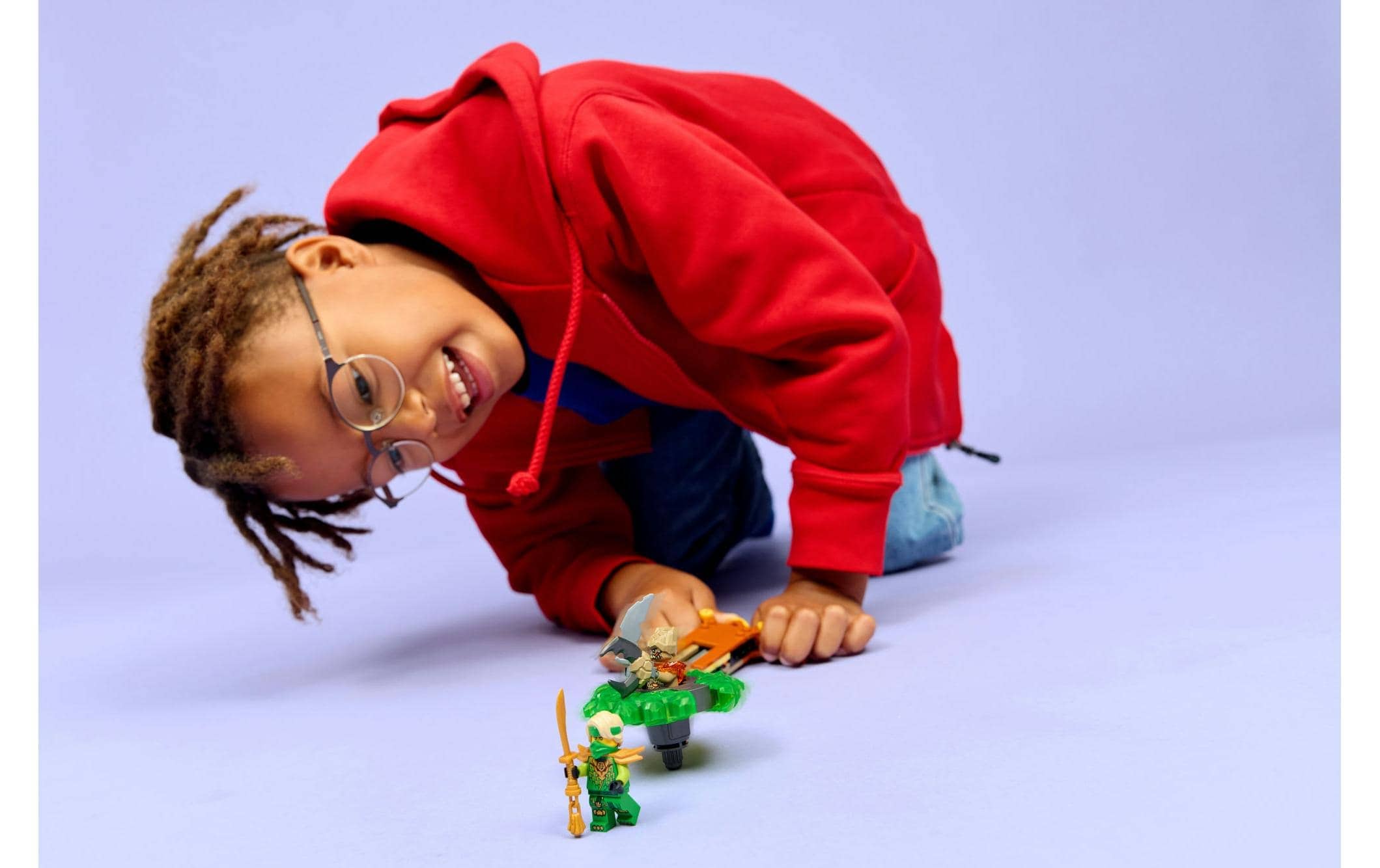   Pions de construction »Ninjago Lloyd vs. Erdmonster-Spinner 71850« Kategorie: Fantasy-Welt