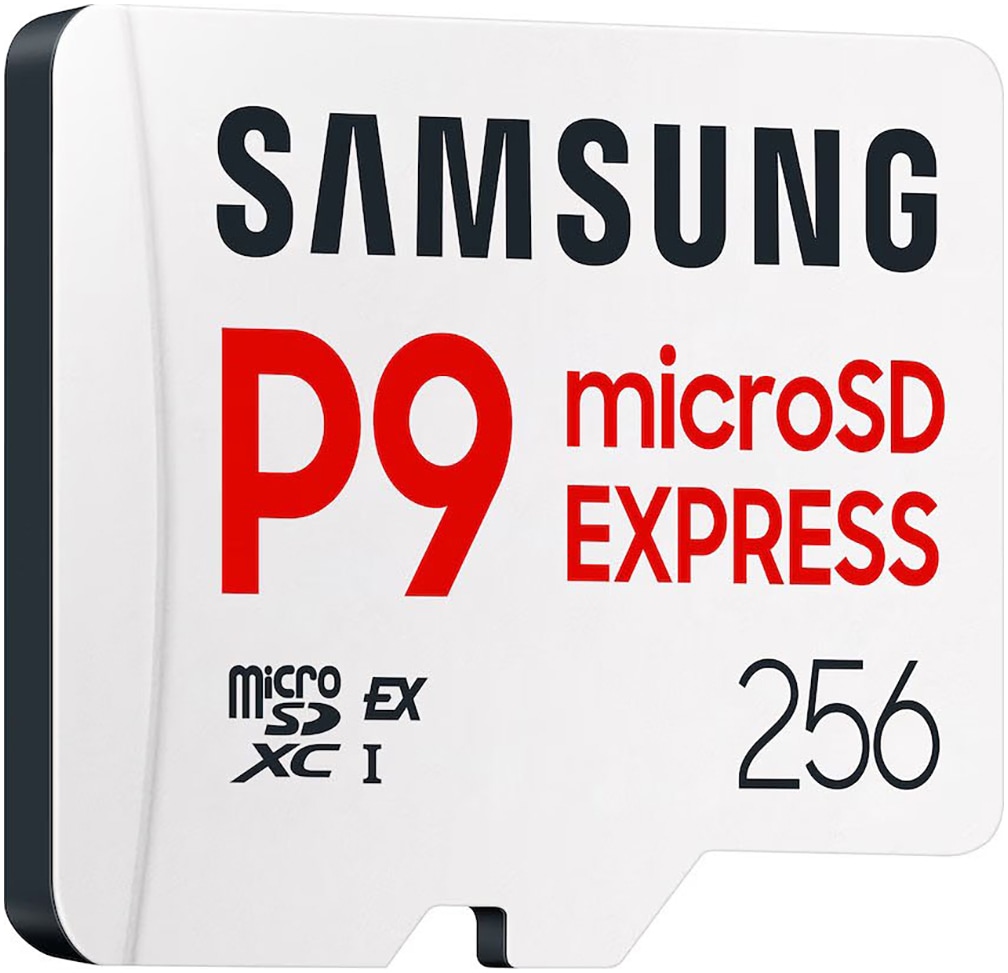 Samsung Carte mémoire »P9 microSD Express« (256 GB 800 MB/s Lesegeschwindigkeit)