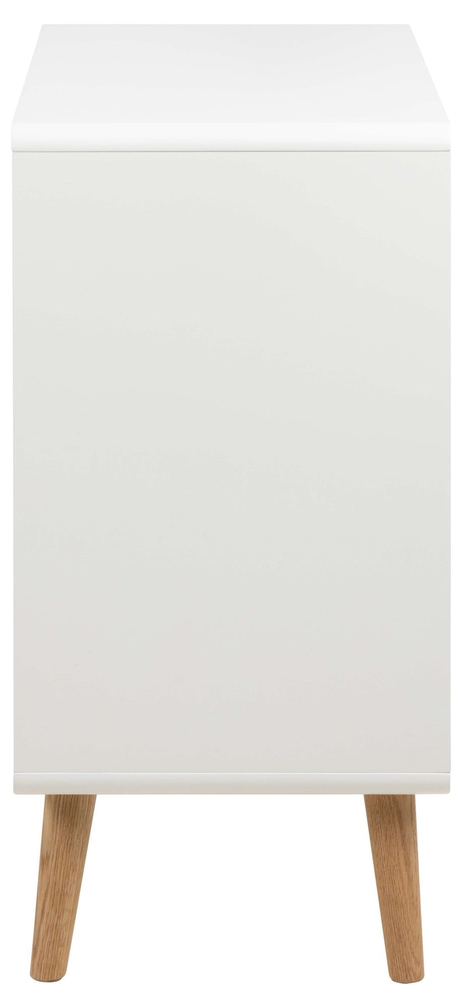 ACTONA GROUP Highboard »Lowell« 4 Schubladen mit Dämpfung, nordischer Stil, Weiss, B: 100 cm