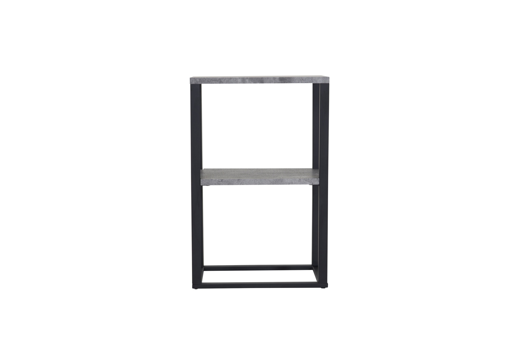 Venture Home Table de nuit »Rise, schmaler Nachttisch in heller Eschenoptik, 45 × 30 cm« table de chambre, MDF, stratifié papier, cadre métallique, mince, urbain