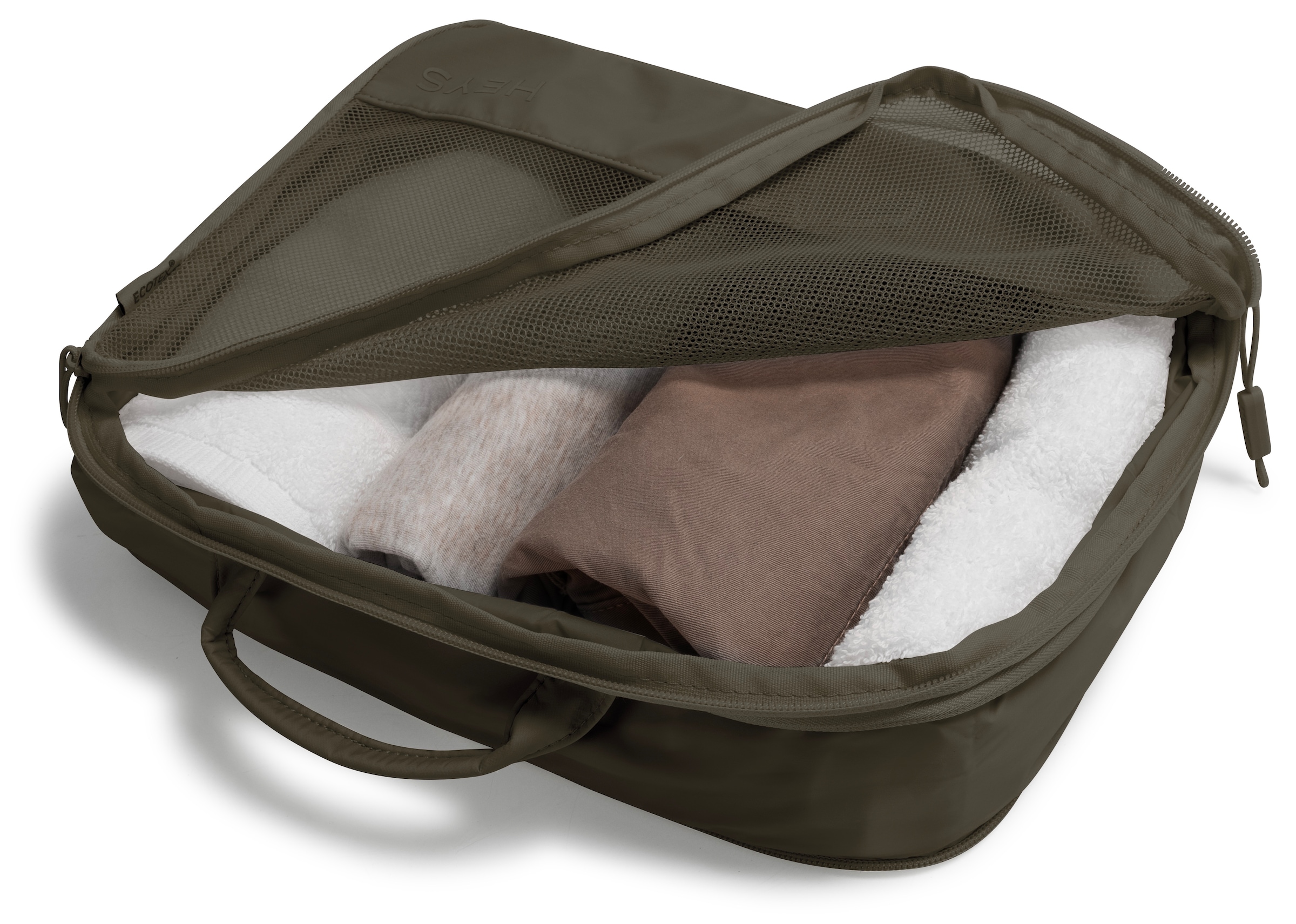 Heys Organisateur de valise »Ecotex Compression Packing Cube« komprimierbare Packwürfel, Packtaschen, Organizer für Koffer