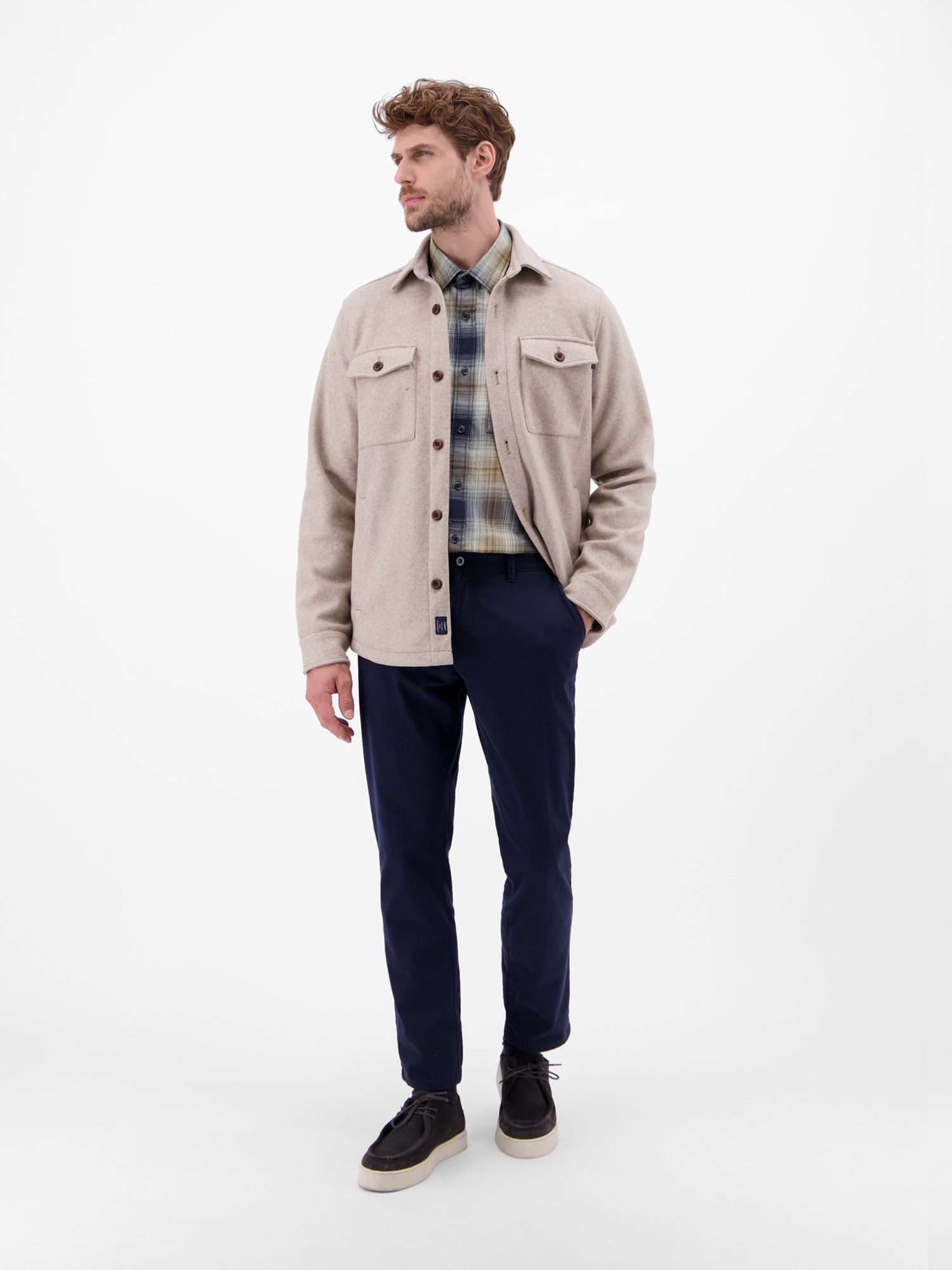 LERROS Chemise à carreaux »LERROS Herren Karohemd, charakterstark und stilbewusst«