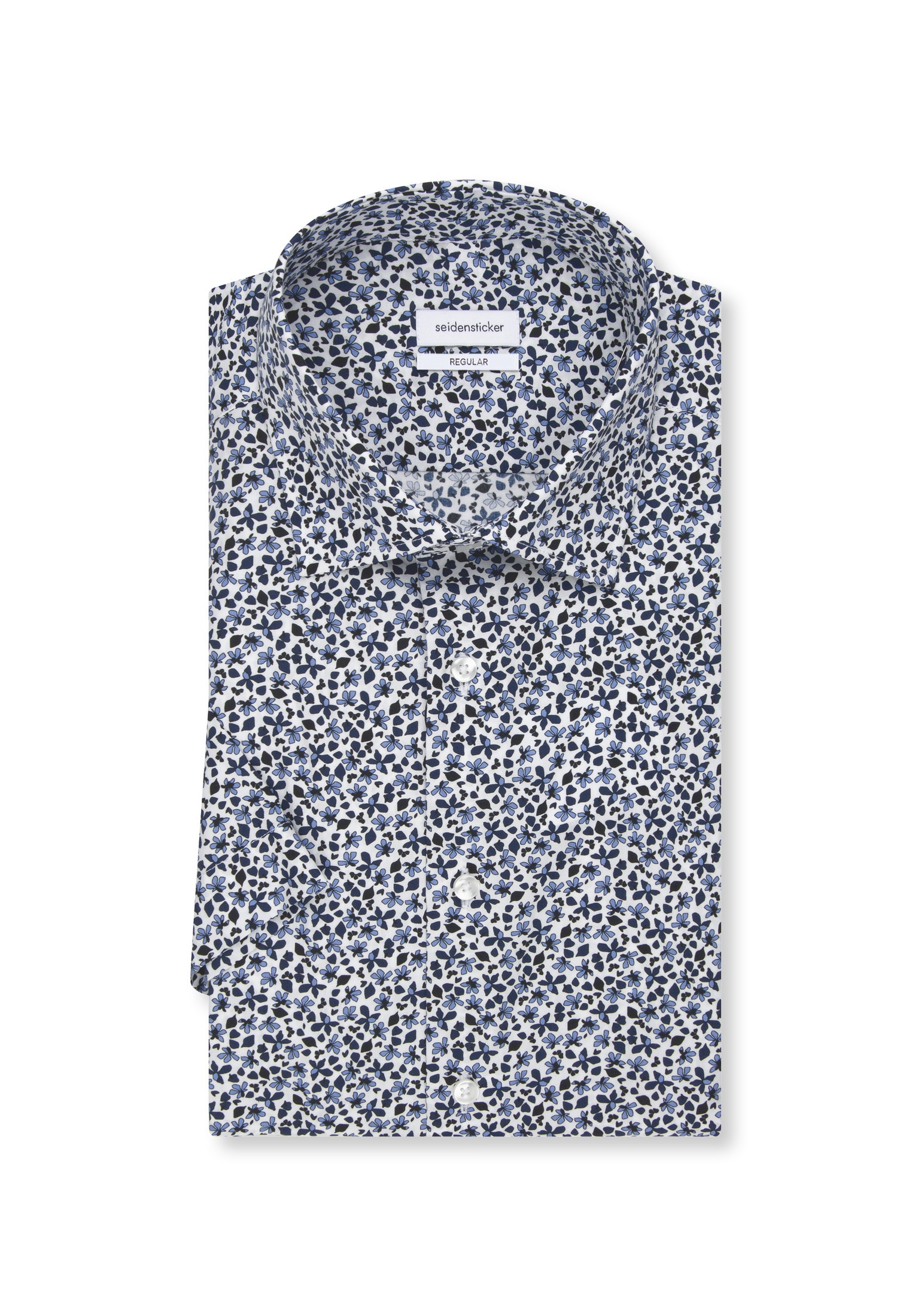 seidensticker Chemise d'affaires »Regular« Regular 1/2 Kentkragen Druck