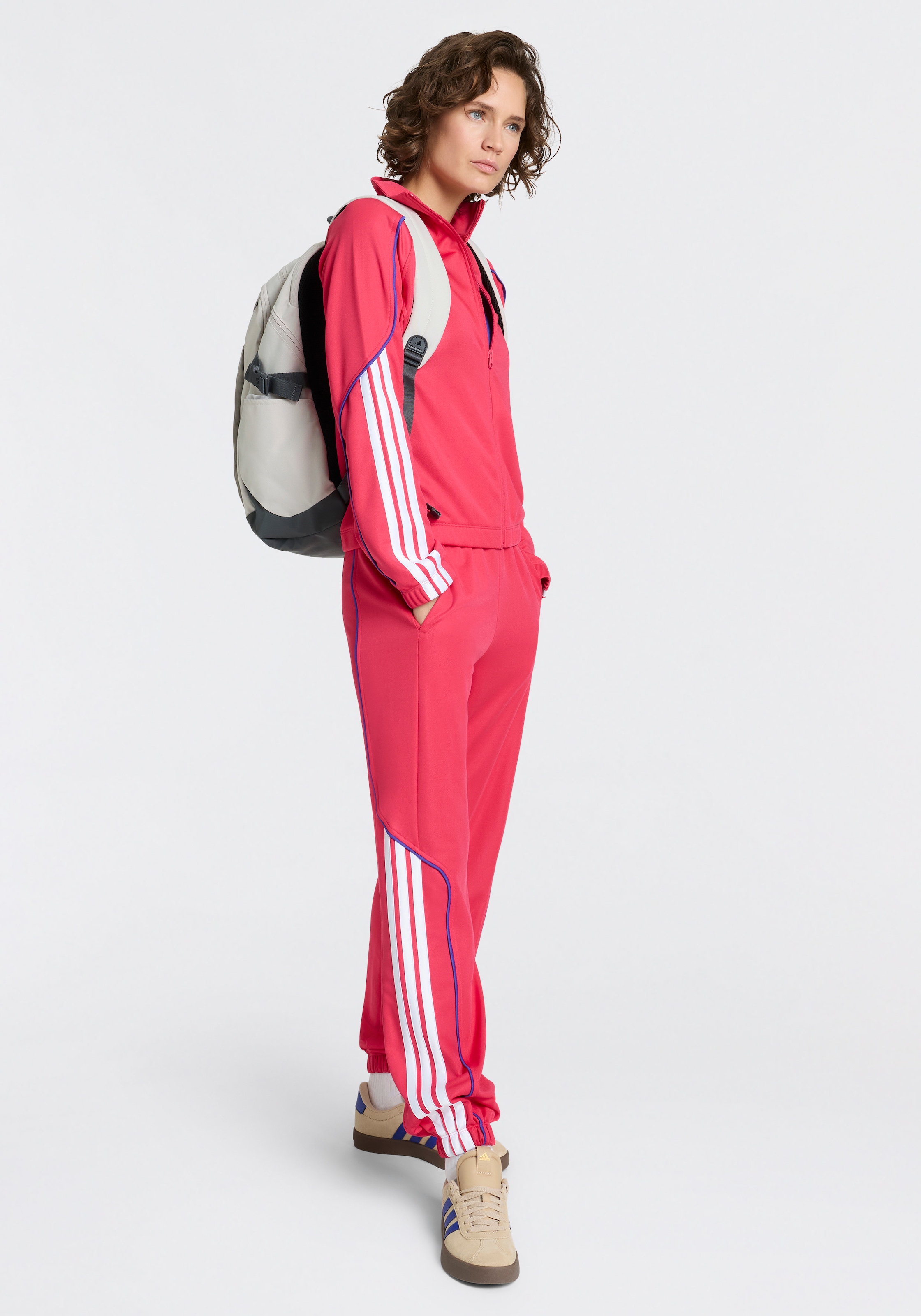 adidas Sportswear Trainingsanzug »W STADIUM TS« 2 für Erwachsene, zweiteiliges Set, aus Polyester