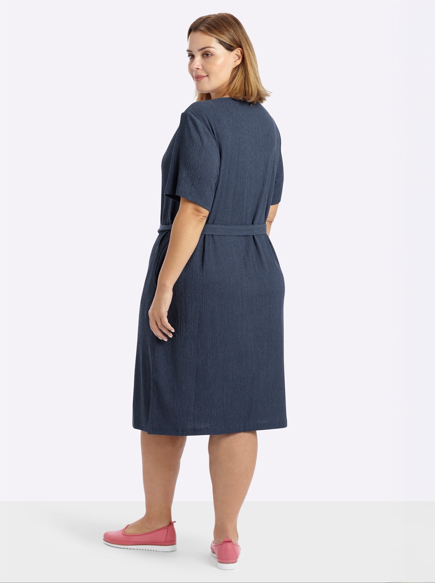 Sheego Sommerkleid »Kleid« Eingrifftaschen