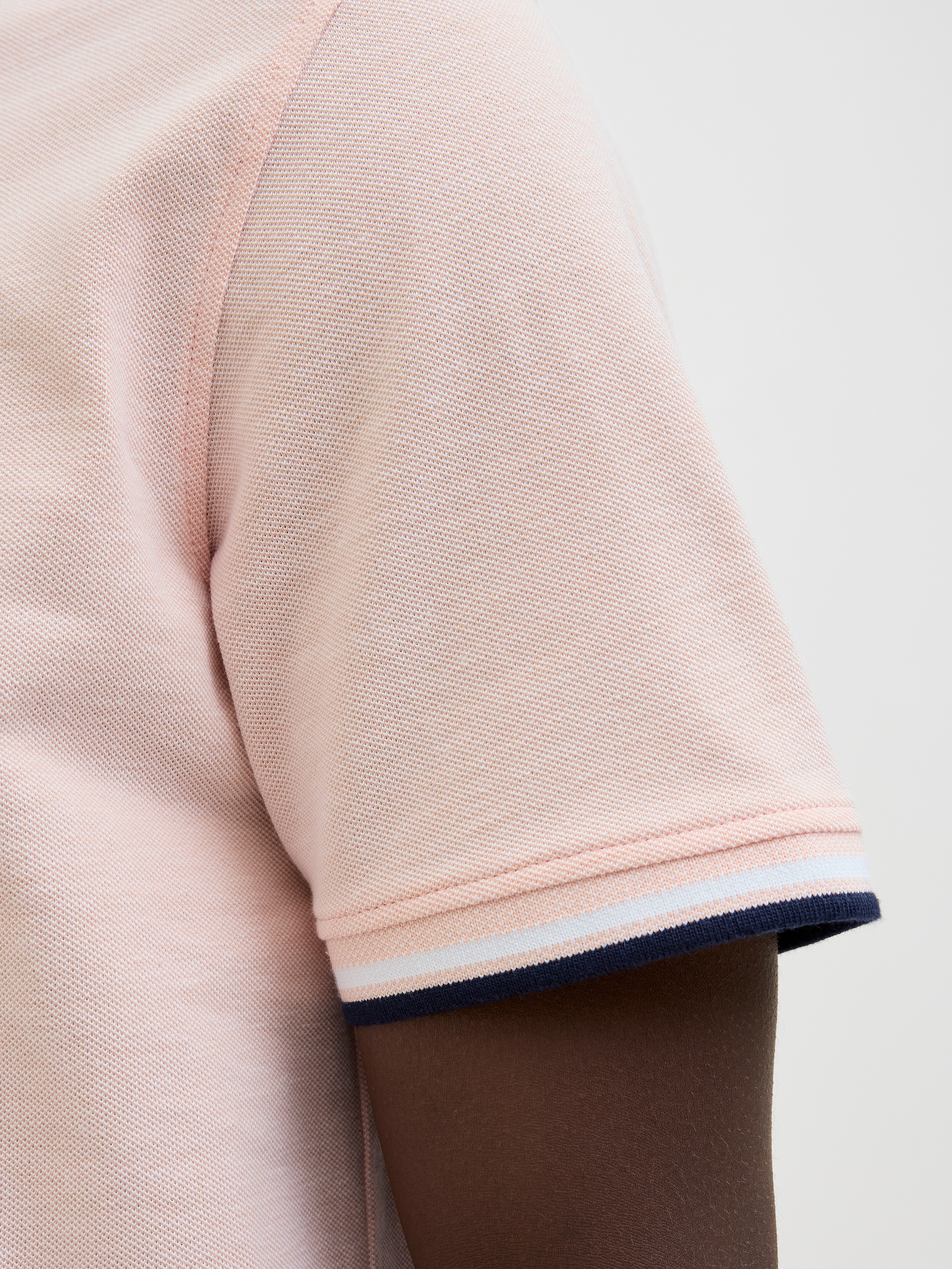 Jack & Jones Poloshirt »JJEPAULOS POLO SS NOOS« Baumwolle, slim fit