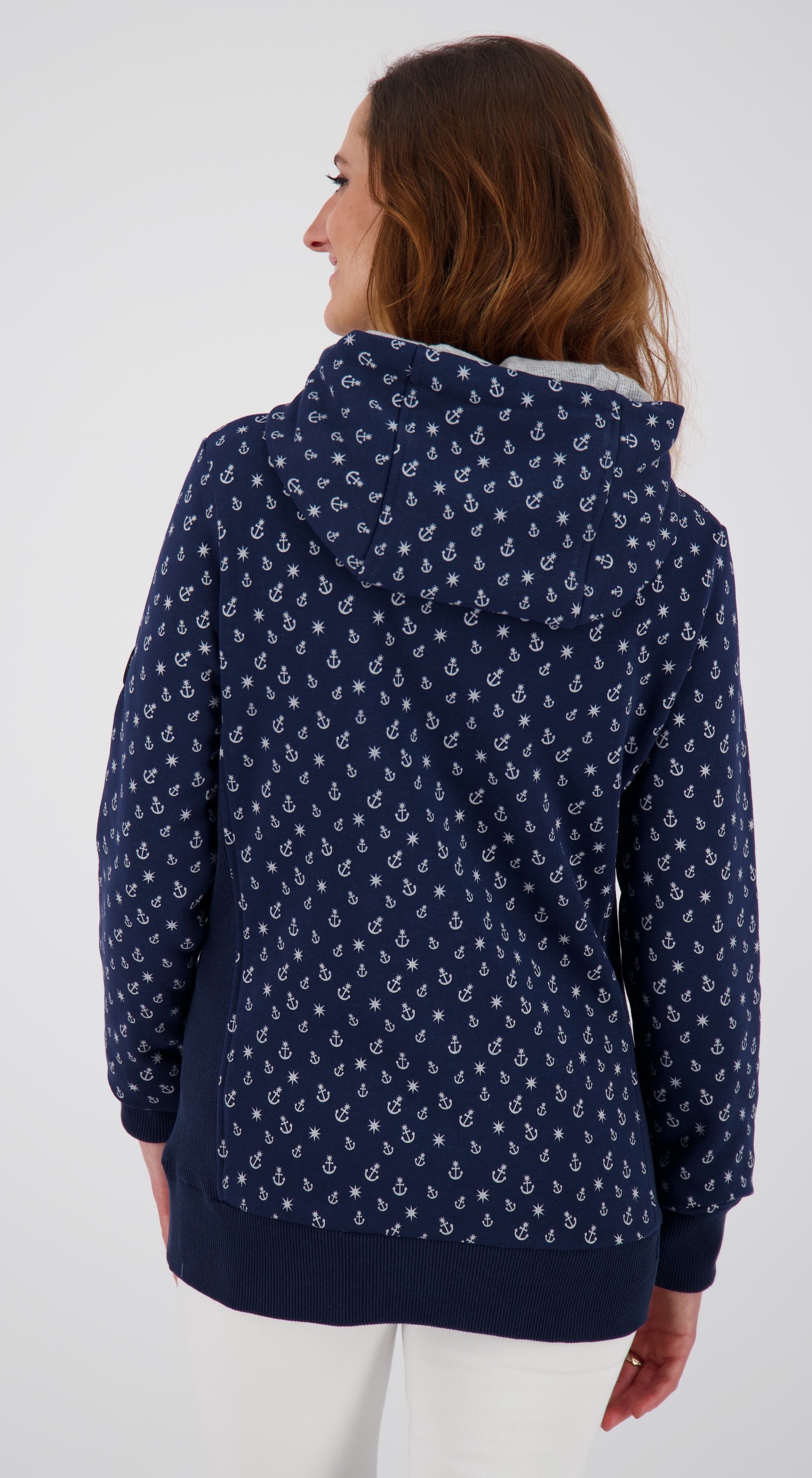 ankerglut Kapuzensweatshirt »ANCHORAGE Women«, in lässigem Oversized-Schnitt
