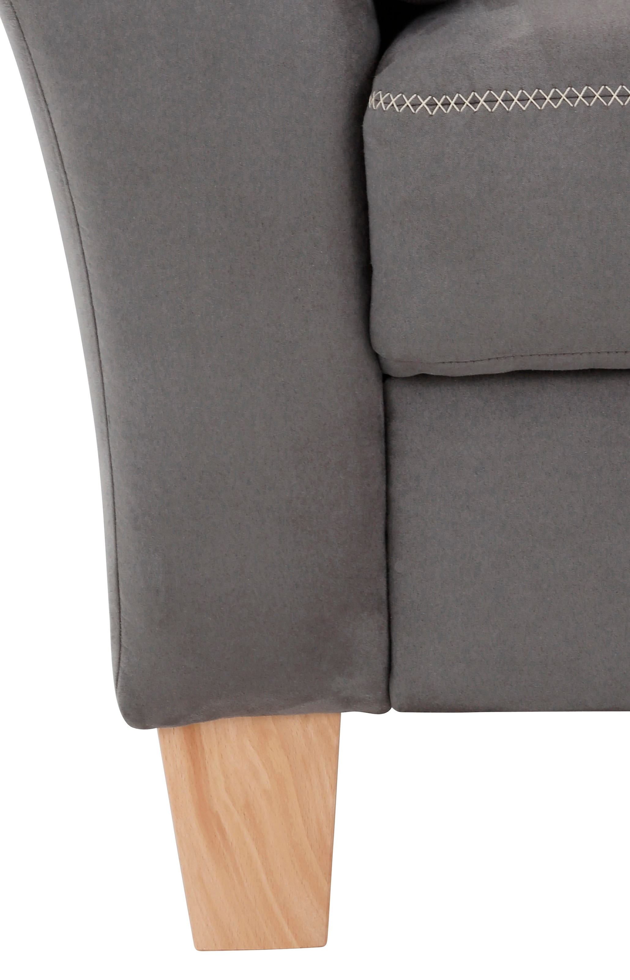 Home affaire Canapé d'angle »Soleo L-Form« komfortabel durch Trapezecke mit Relaxfunktion, auch mit Bettfunktion