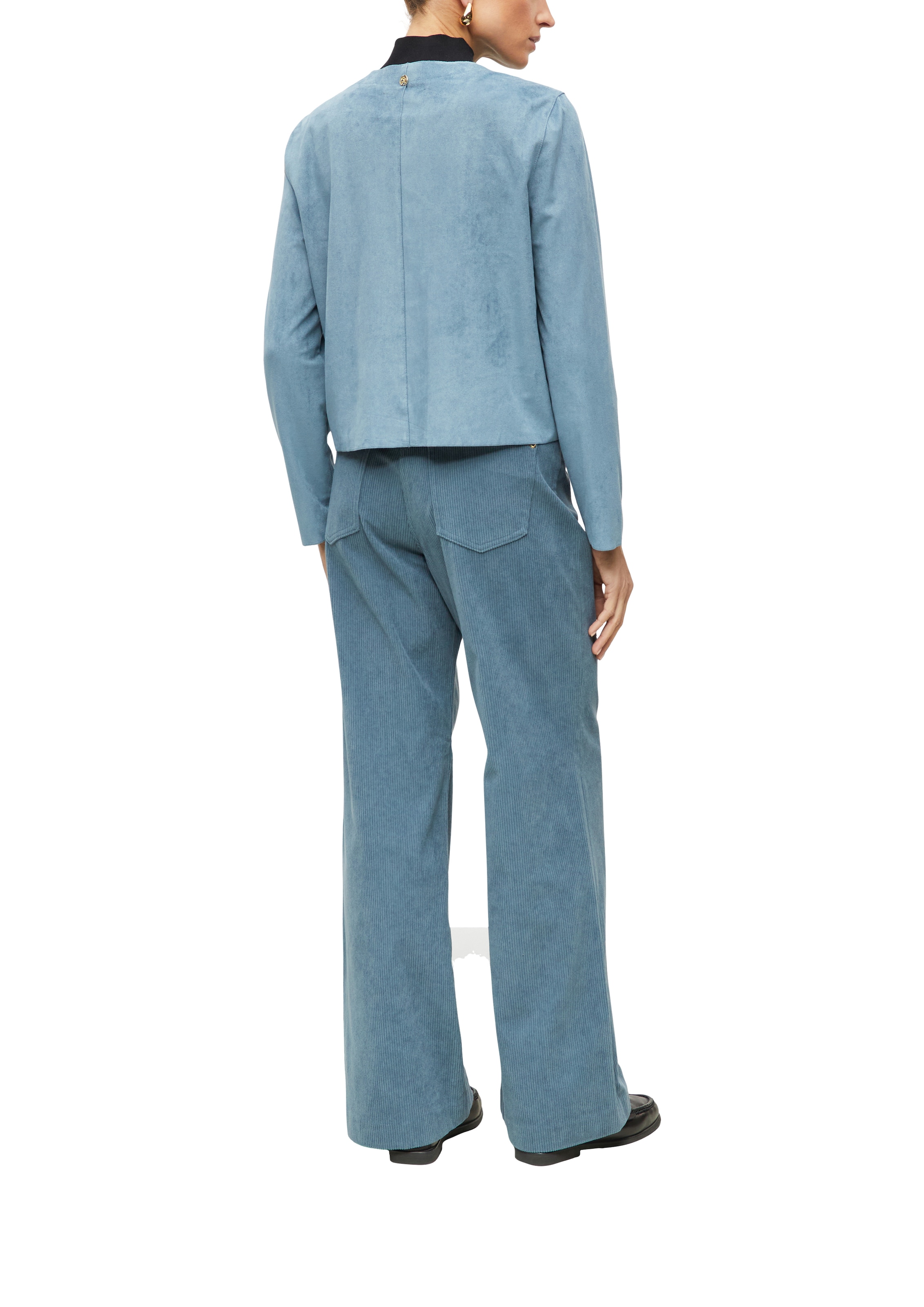 s.Oliver BLACK LABEL Cordhose  mit weitem Bein