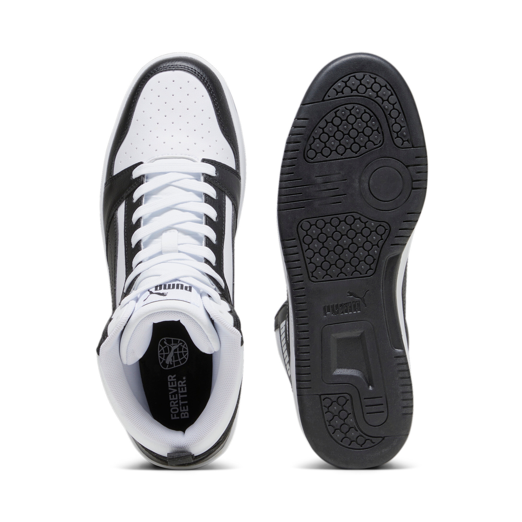 PUMA Sneakers »REBOUND V6«  hauteur cheville, dessus déperlant, semelle intérieure douce