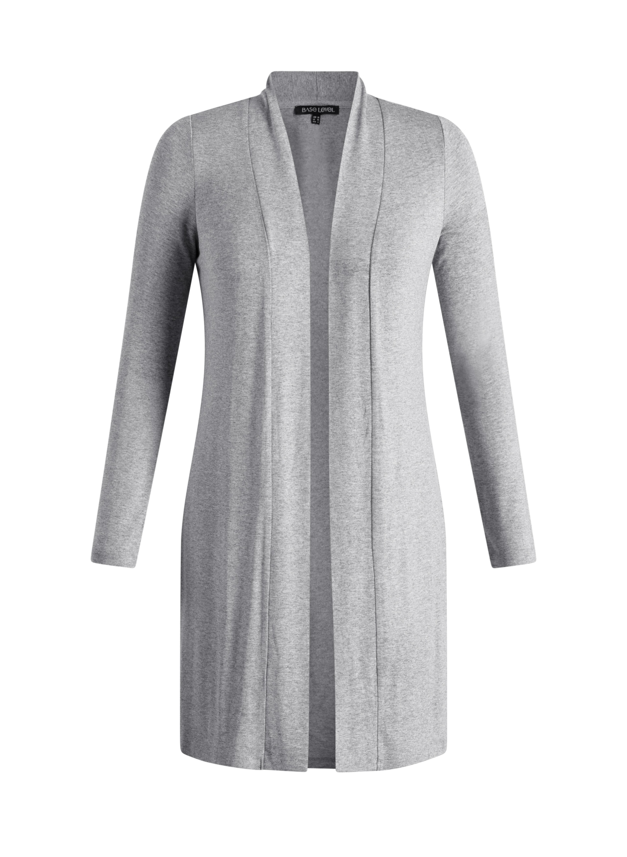 Base Level Longstrickjacke »Yayla long« ohne Verschluss