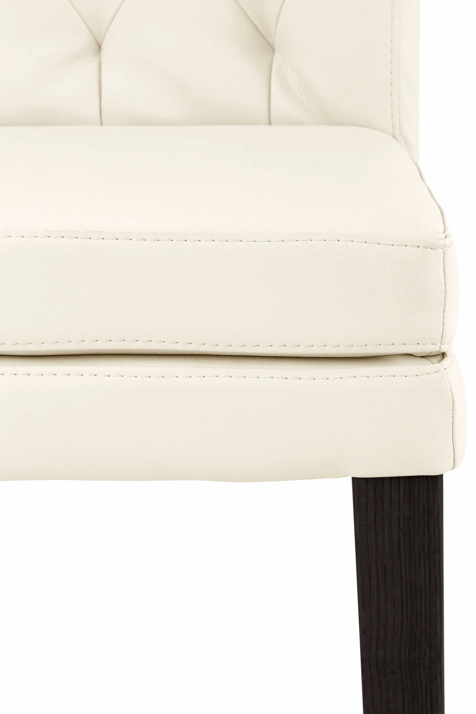 Home affaire Chaise à 4 pieds »Colorado« (Set) 2 cuisBeine aus Buche, wengefarben lackiert, Im 2er, 4er oder 6er-Set