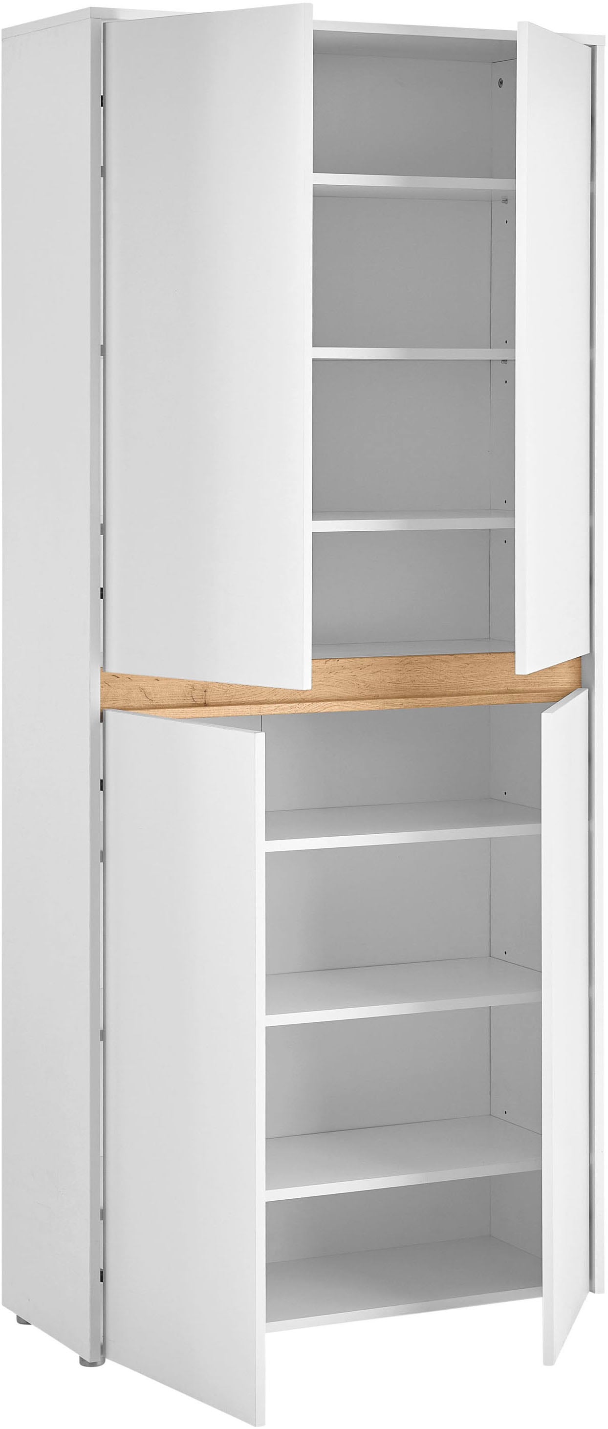 Home affaire Schuhschrank »City/Giron, modernes Schuhregal, Schrank für 32 Schuhe, Schuhkommode« acht Schuhfächer, viel Stauraum, 93 cm breit