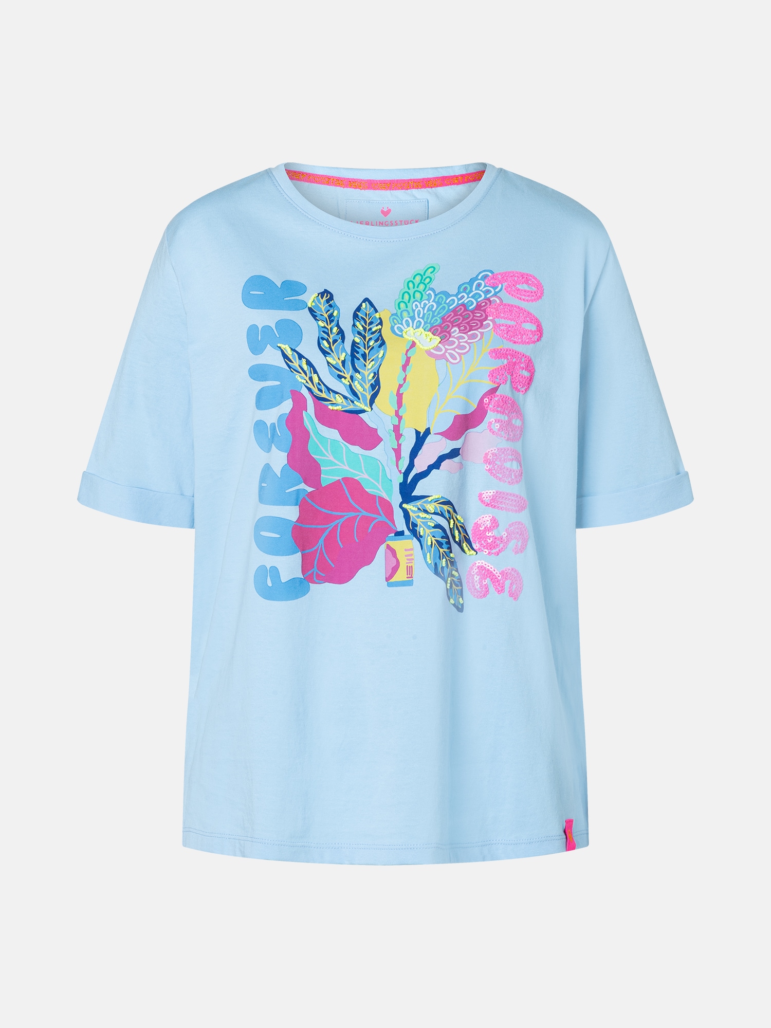 Lieblingsstück Rundhalsshirt »DuranaL« mit Frontprint