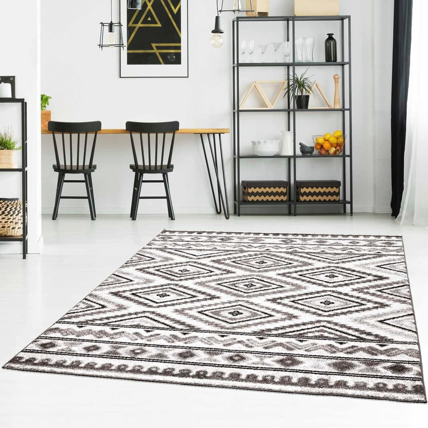 Carpet City Teppich »Moda 1129« rechteckig 11 mm Höhe Kurzflor, Wohnzimmer