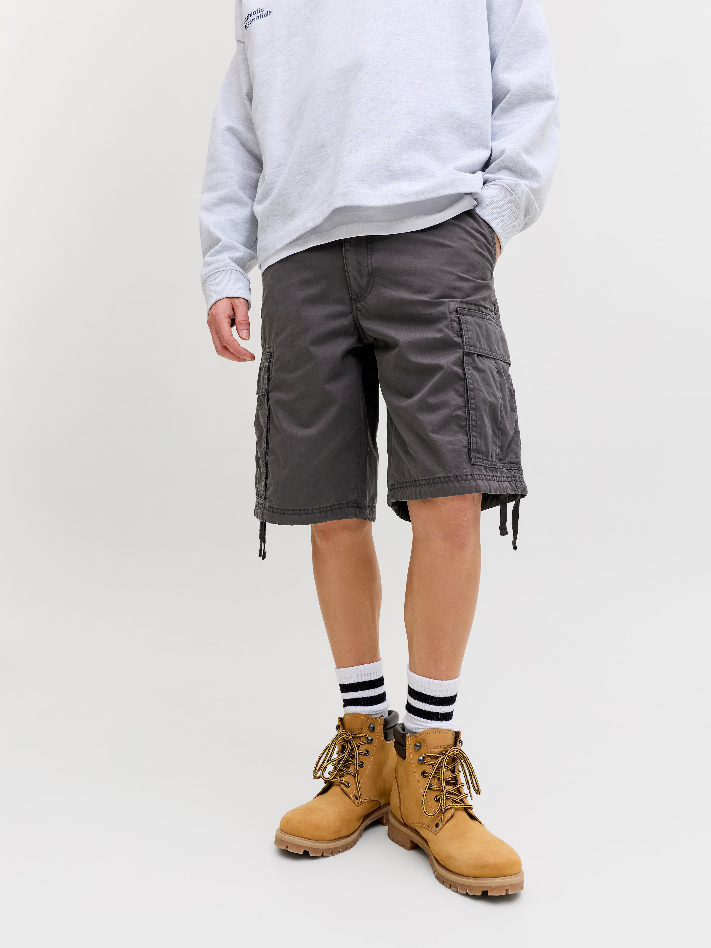 Jack & Jones Cargohose »JPSTCOLE FRANK CARGO SHORT MID SN«  mit Seitentaschen