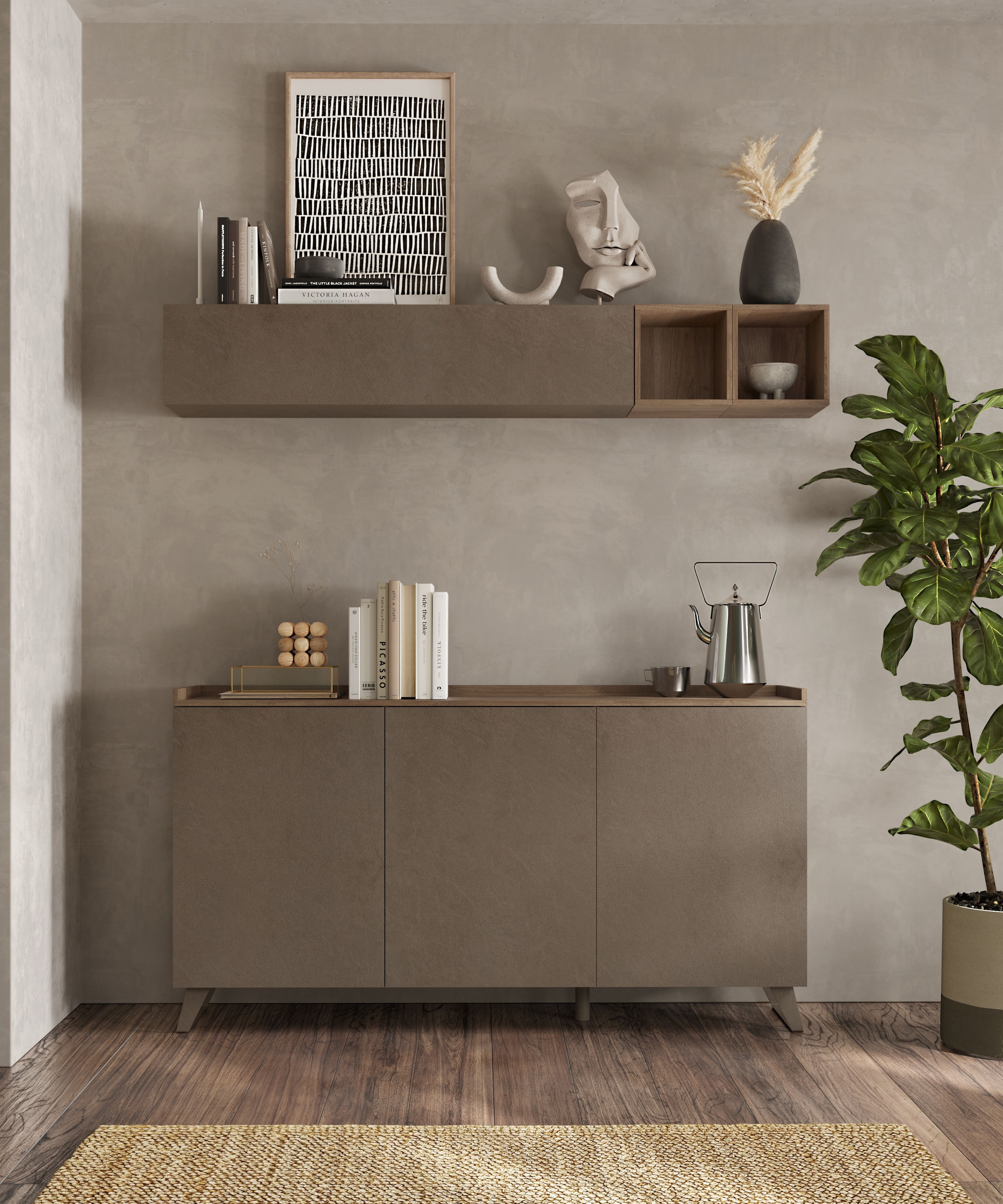 Home affaire Meuble mural »Tray«