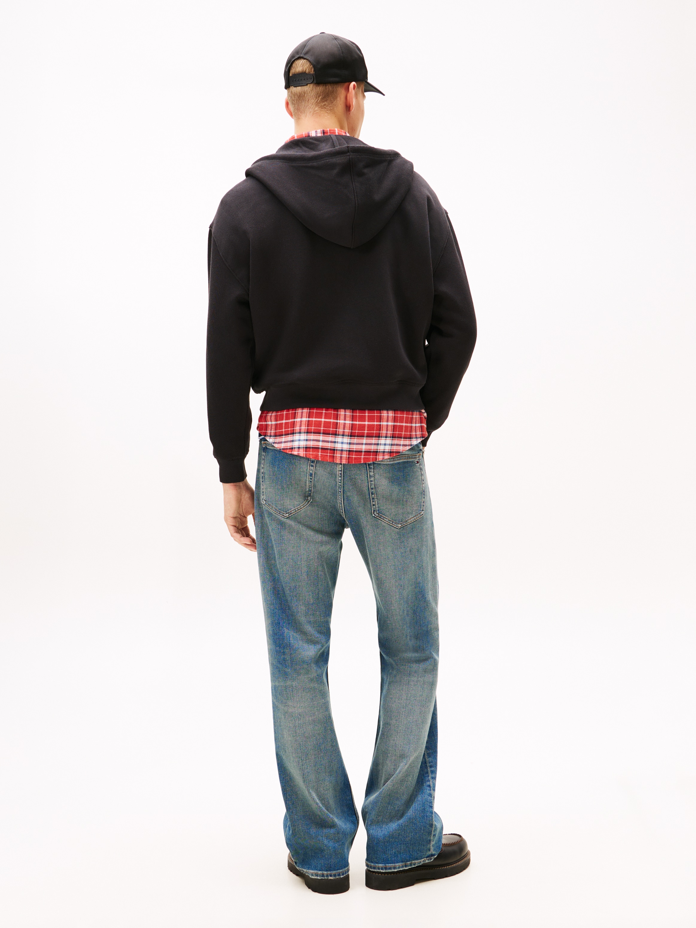 Tommy Jeans Sweat à capuche »TJM 90S SCRIPT RIB FLEECE«