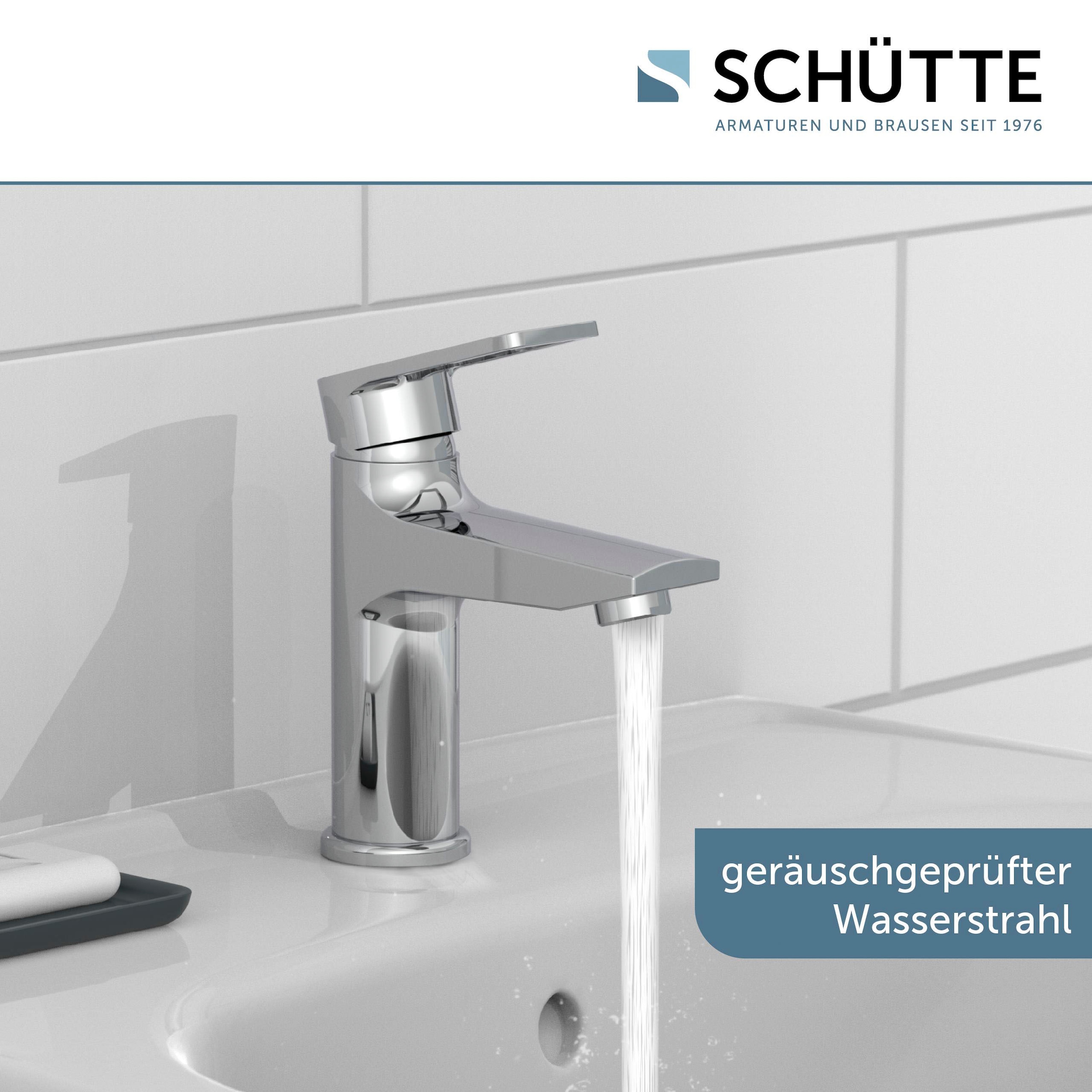 Schütte Waschtischarmatur »DERBY« Wasserhahn Bad, geräuscharm, Marken Mischdüse