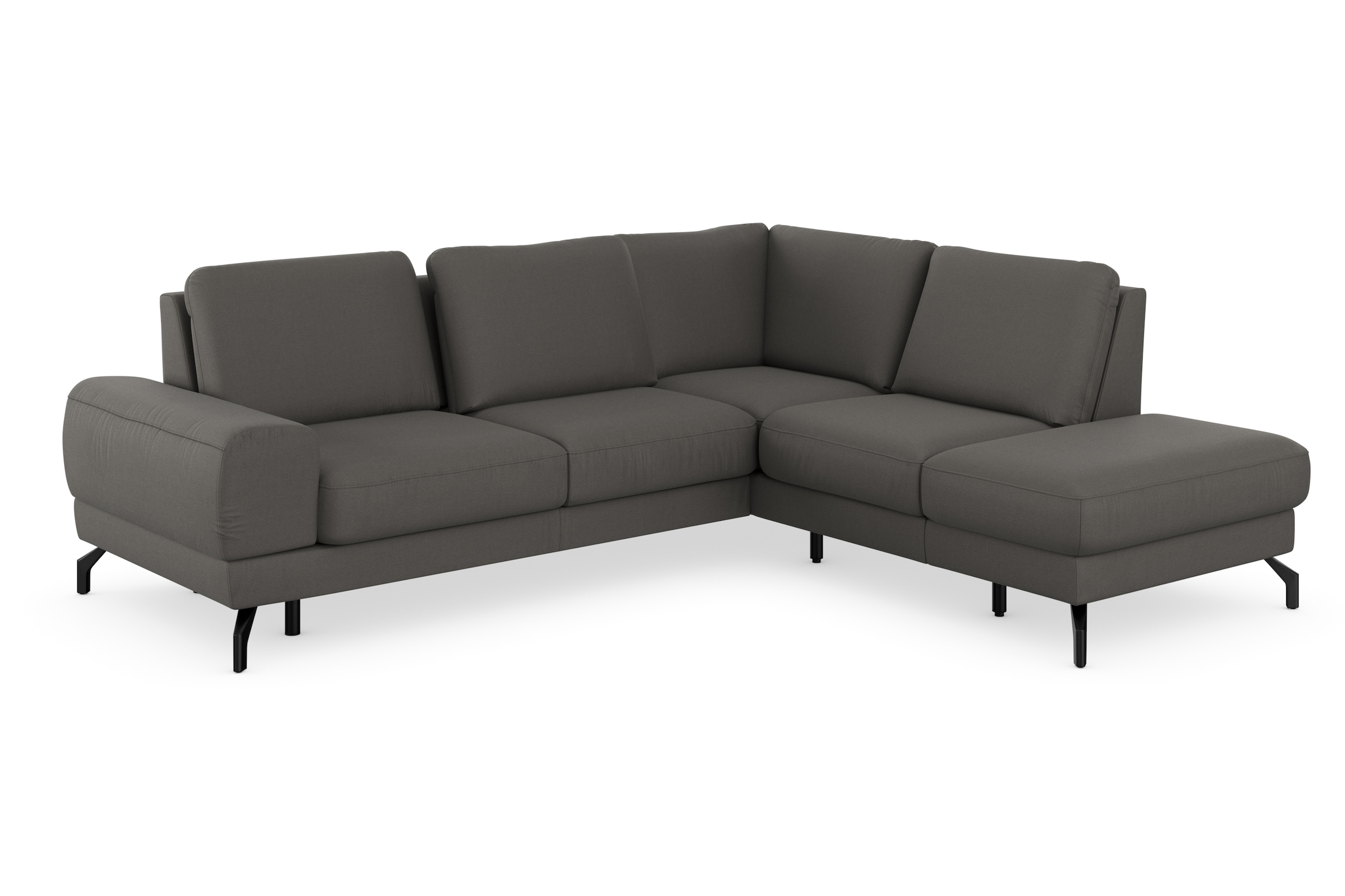 sit&more Ecksofa »Cinturo L-Form« inklusive Sitztiefenverstellung und Federkern, Sitzhöhe 45 cm