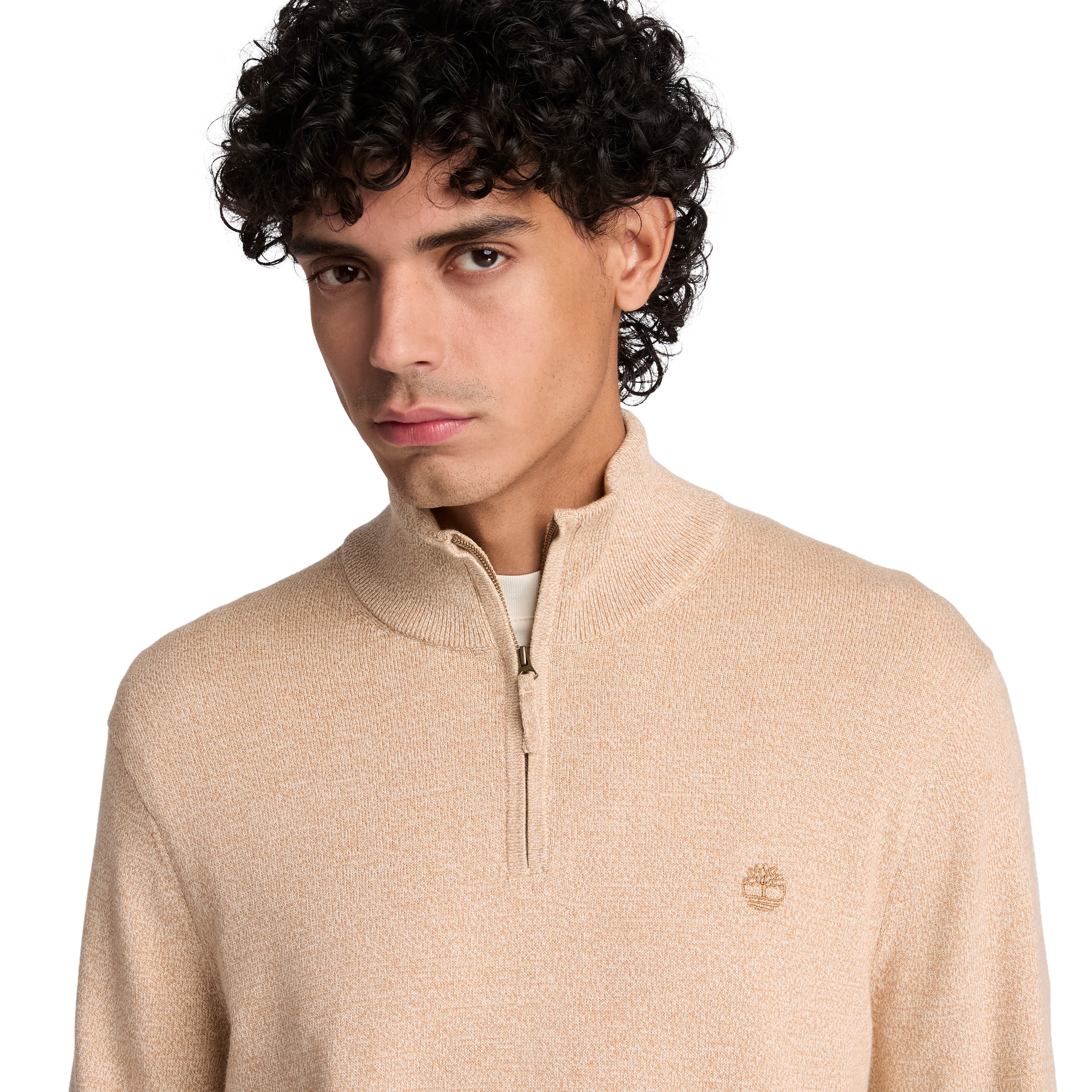 Timberland Sweatshirt »WILLIAMS RIVER - Cotton 1/4 Zip Swe«, mit 1/4-Zip-Verschluss, aus Baumwolle, auch in grossen Grössen
