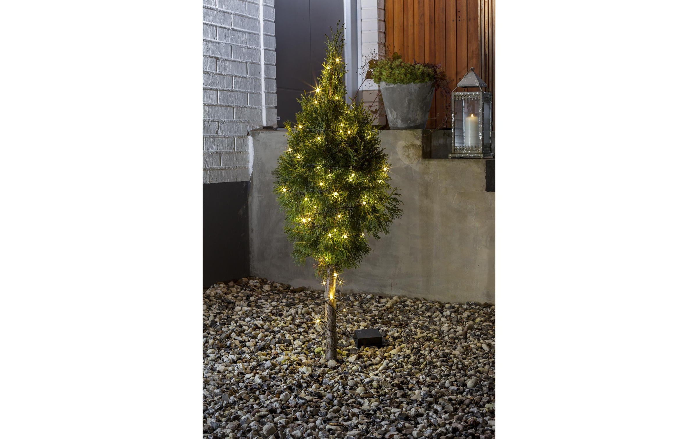 KONSTSMIDE LED-Lichterkette »LK Batterie 80 LED 45176 m Outdoor« 80 Stk.-flammig