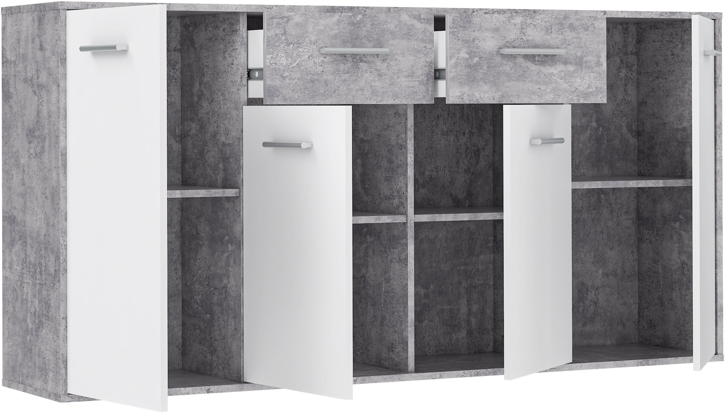 FORTE Buffet »Sideboard, verschiedene Dekore, Schubkästen«