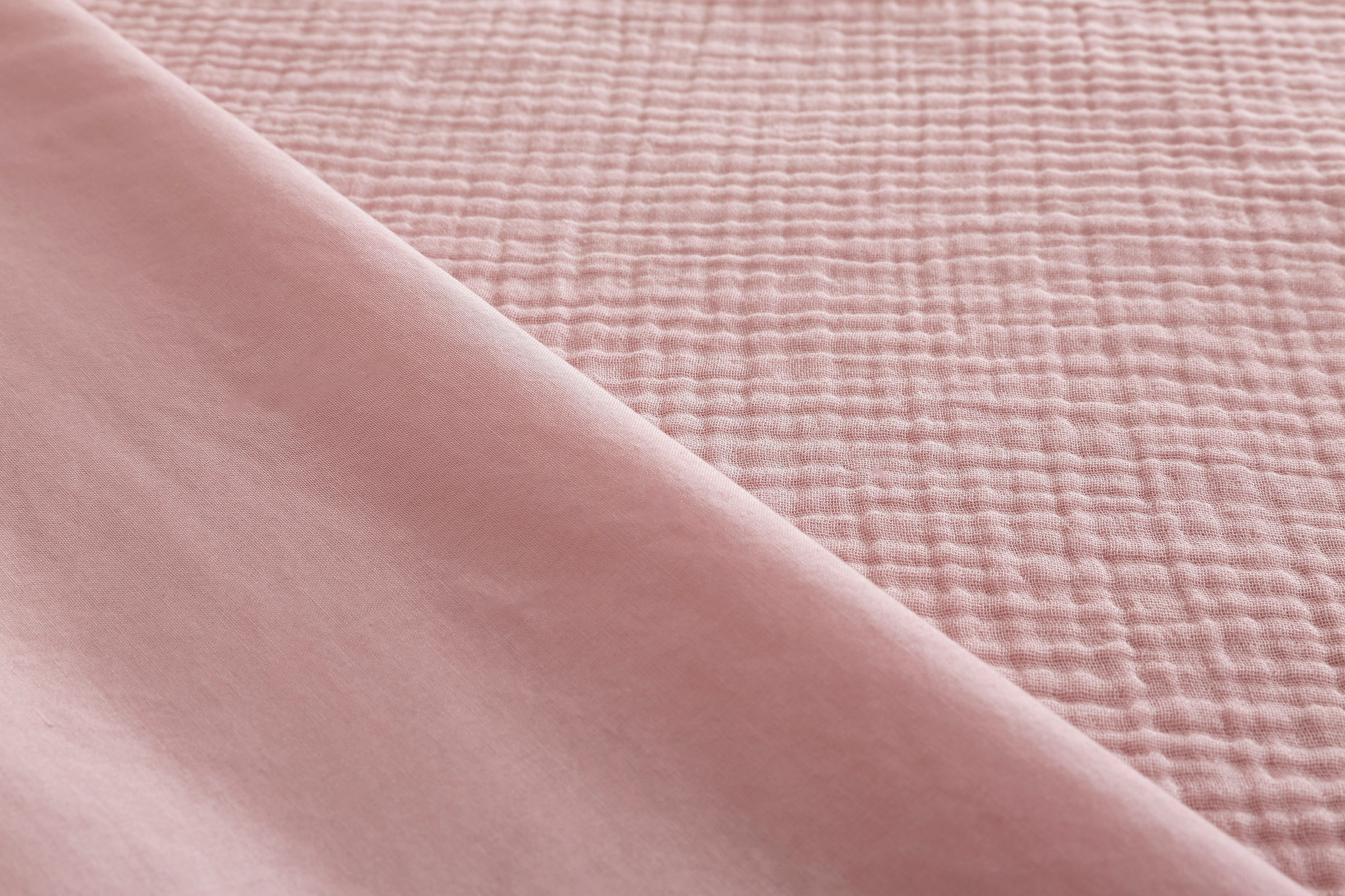 GOODproduct Linge de lit réversible »Sari3« 2 NEUHEIT: aus 100% Baumwolle in weichem Musselin, Rückseite Renforcé