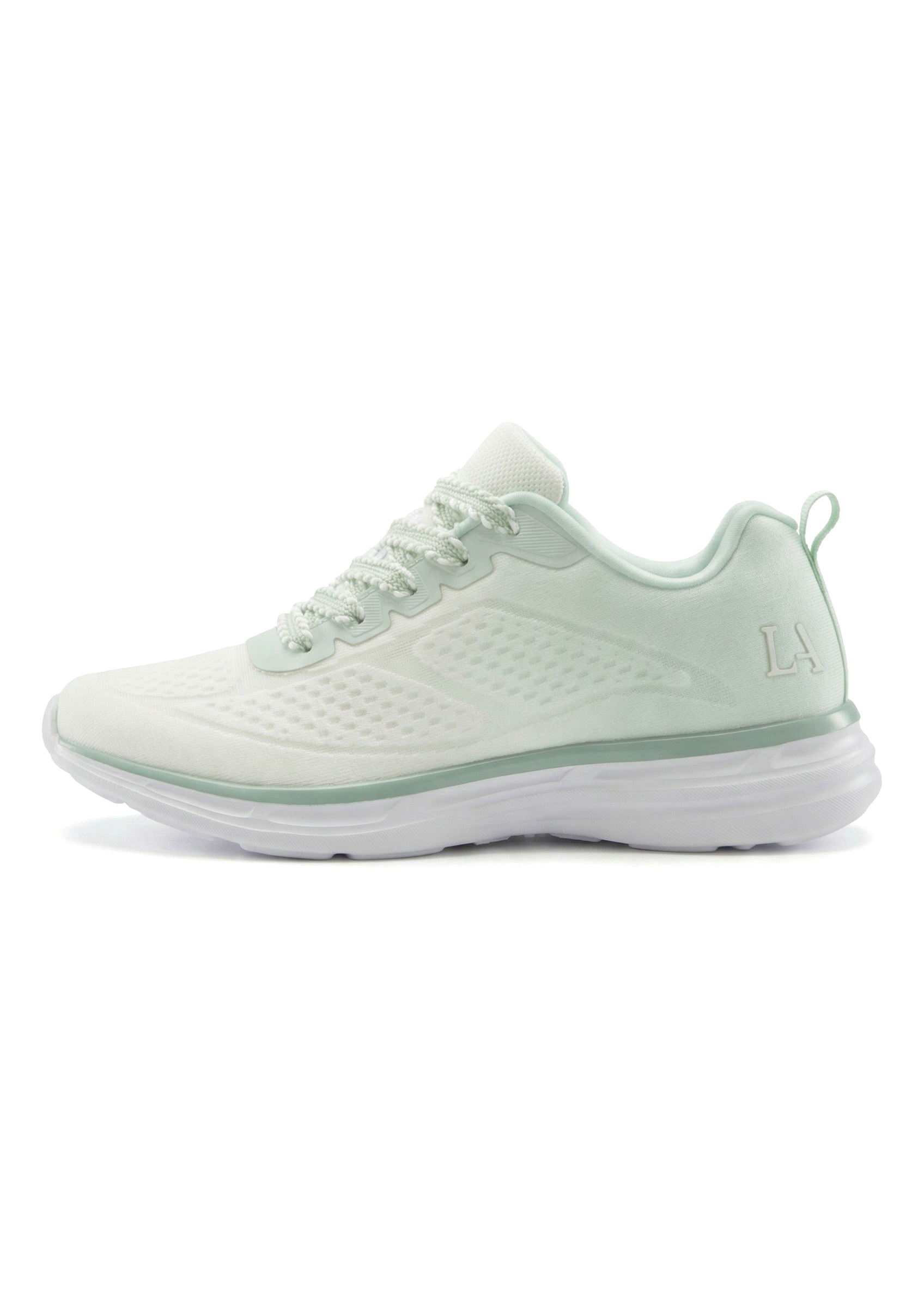 LASCANA Sneaker »Halbschuh, Freizeitschuh, Turnschuhe,«  NEU mit modischen Farbdetails VEGAN