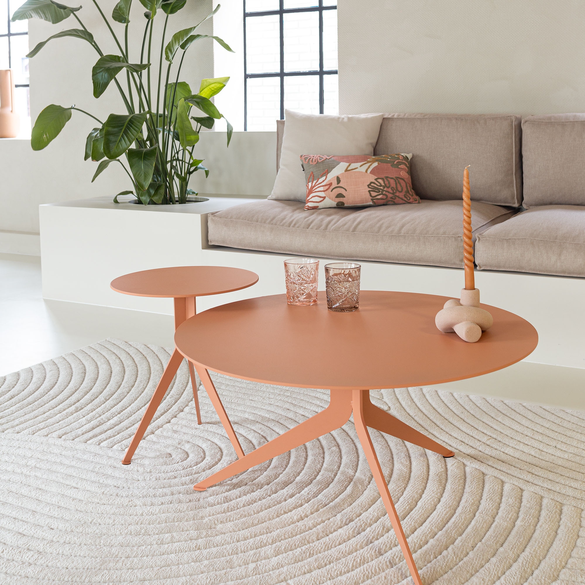 Spinder Design Table basse »DALEY« Table basse en acier