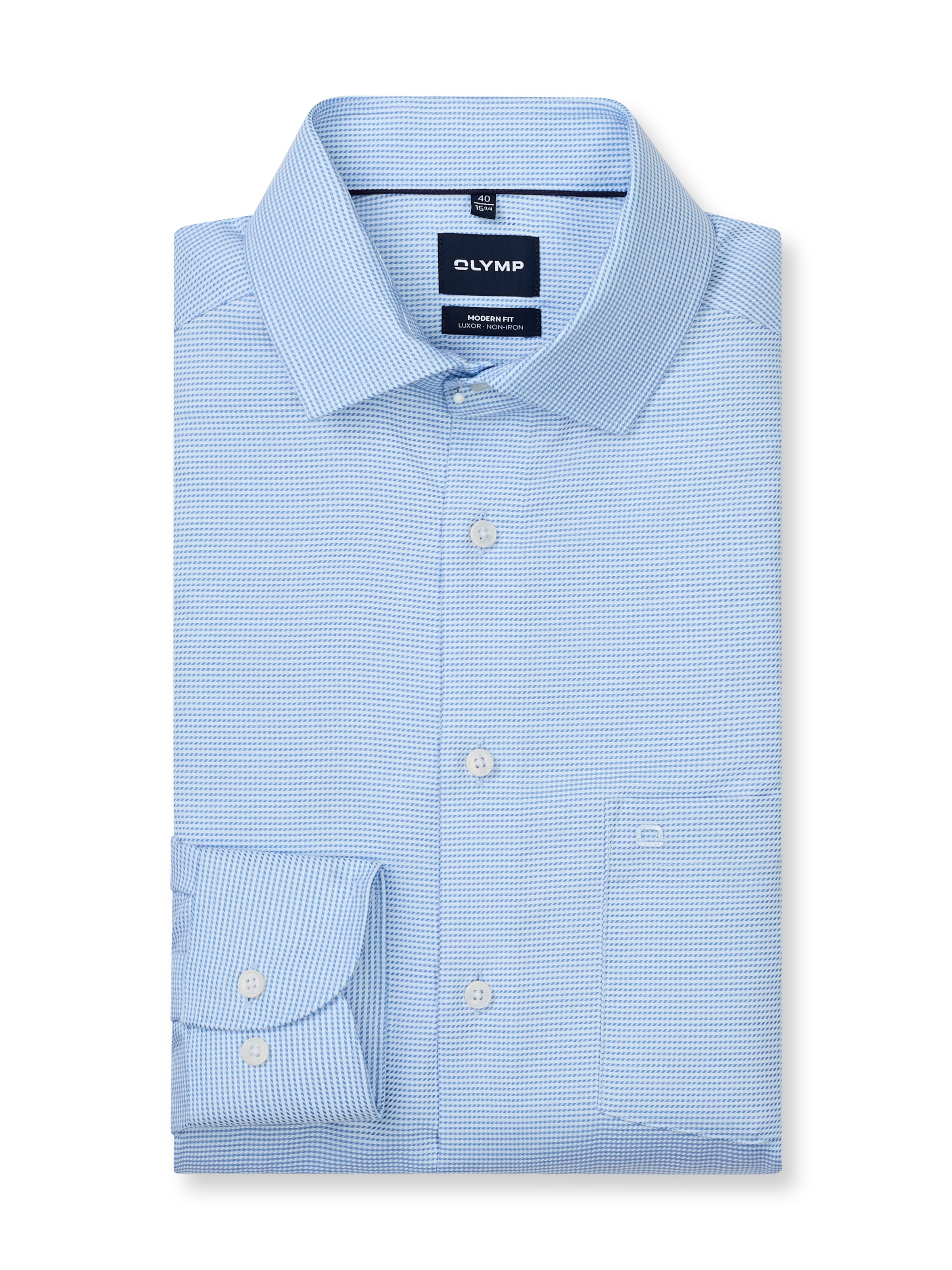 OLYMP Chemise d'affaires »Luxor modern fit« à motif tendance