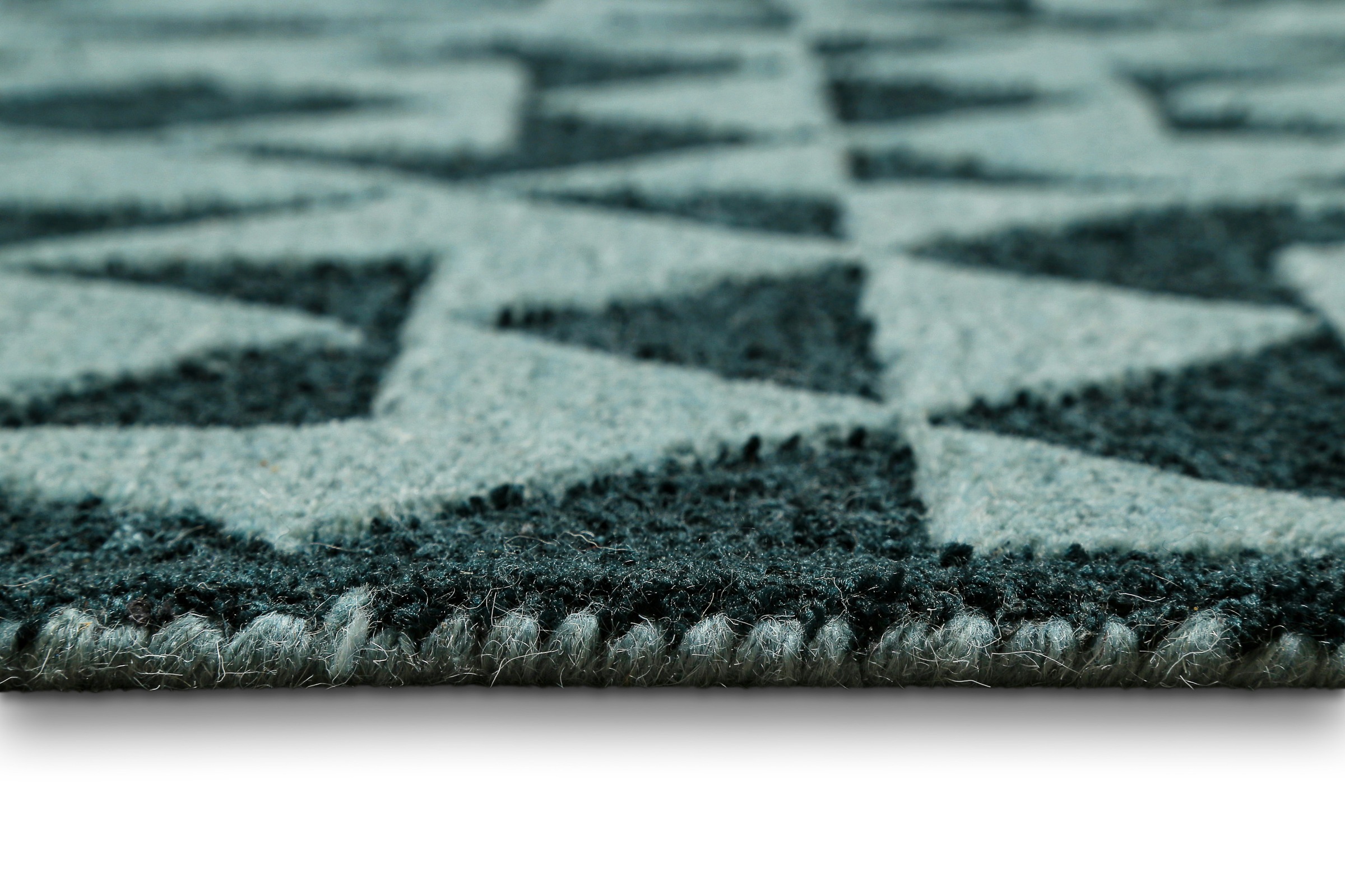 Wecon home Tapis »Downtown« Rectangulaire 10 mm Höhe handgefertigt, pflegeleicht, Fasermix, Wohnzimmer, Schlafzimmer