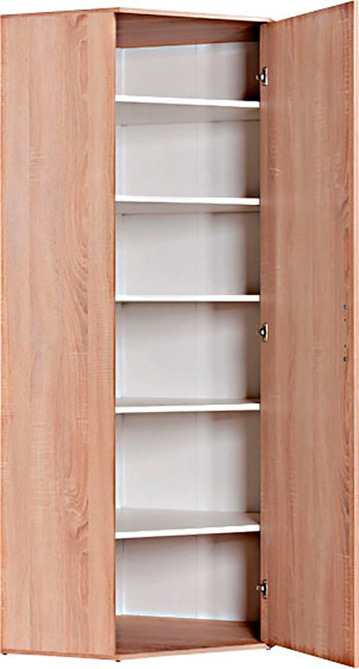 Procontour Armoire multi-usages »Eckschrank Clara« hauteur 167 cm, avec étagères réglables en hauteur