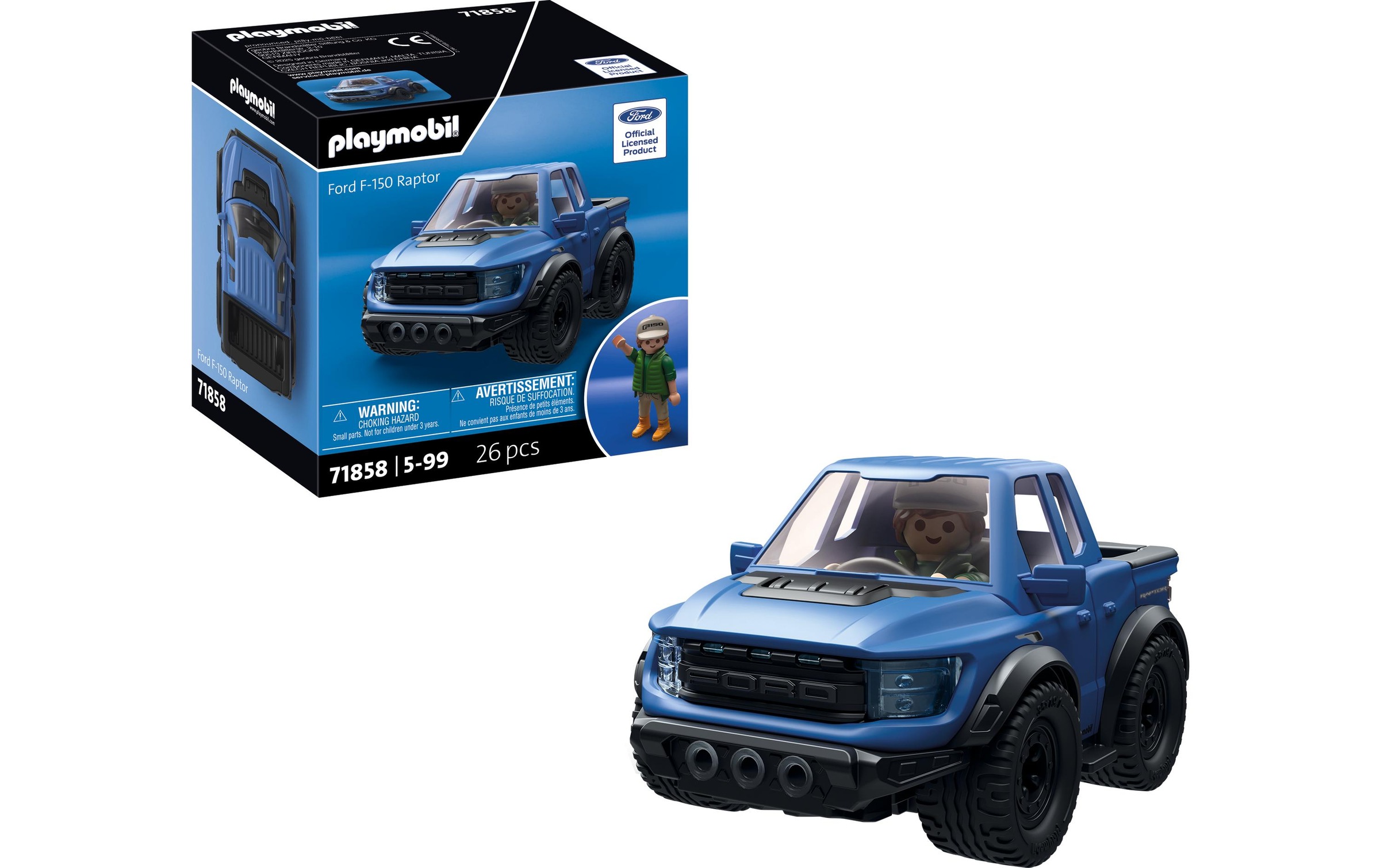 Playmobil® Jeu de construction »Famous Cars: Ford F-150 Raptor 71858«