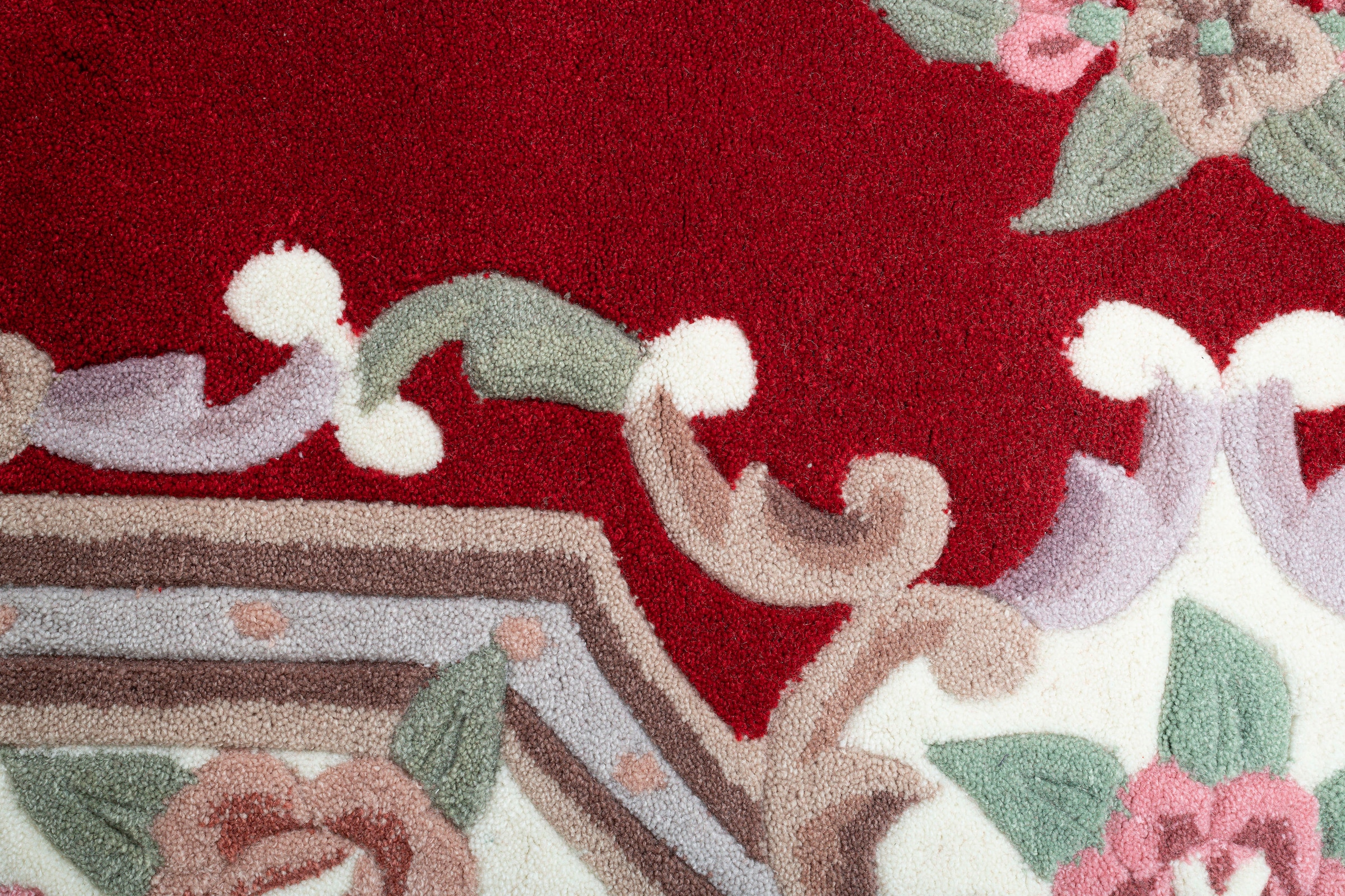 THEKO Tapis »Ming« Rectangulaire 14 mm Höhe hochwertiges Acrylgarn, ideal im Wohnzimmer & Schlafzimmer