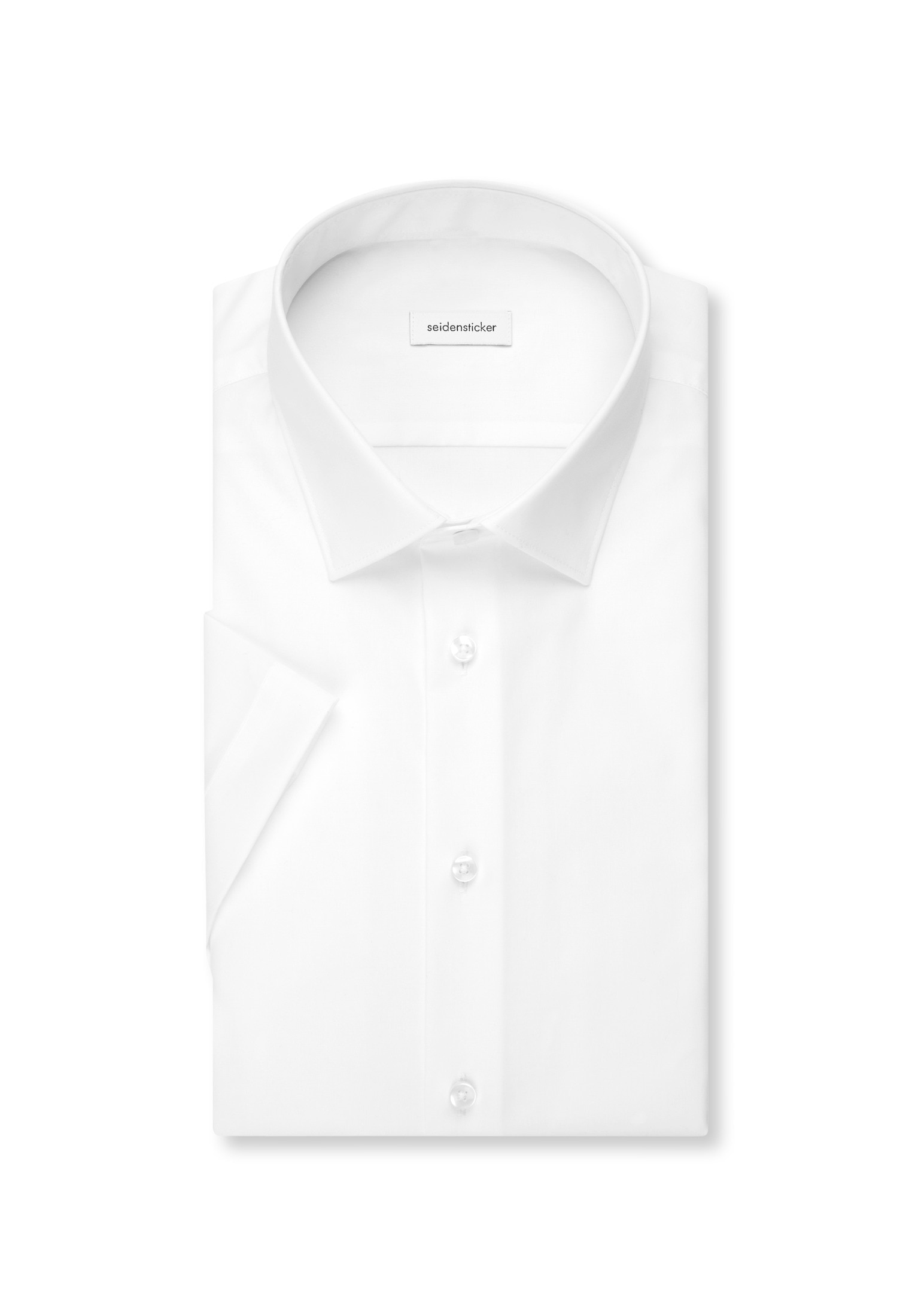 seidensticker Chemise d'affaires »Schwarze Rose« Slim 1/2 Kentkragen Uni