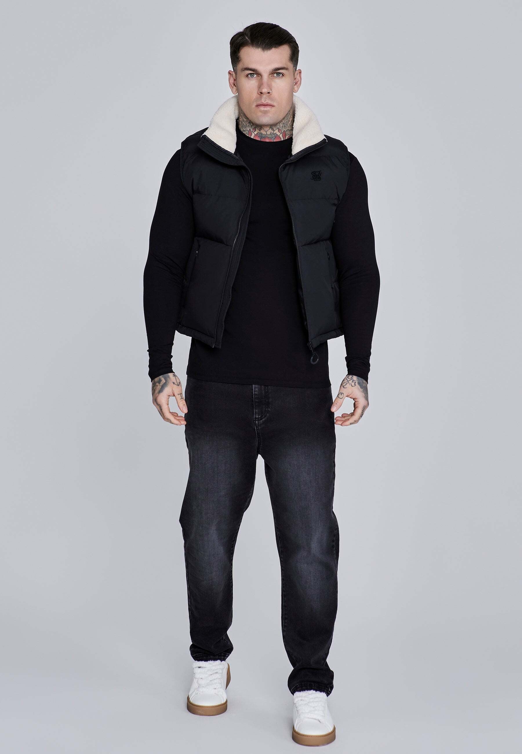 Siksilk Steppjacke »Siksilk Gilet Gilet«