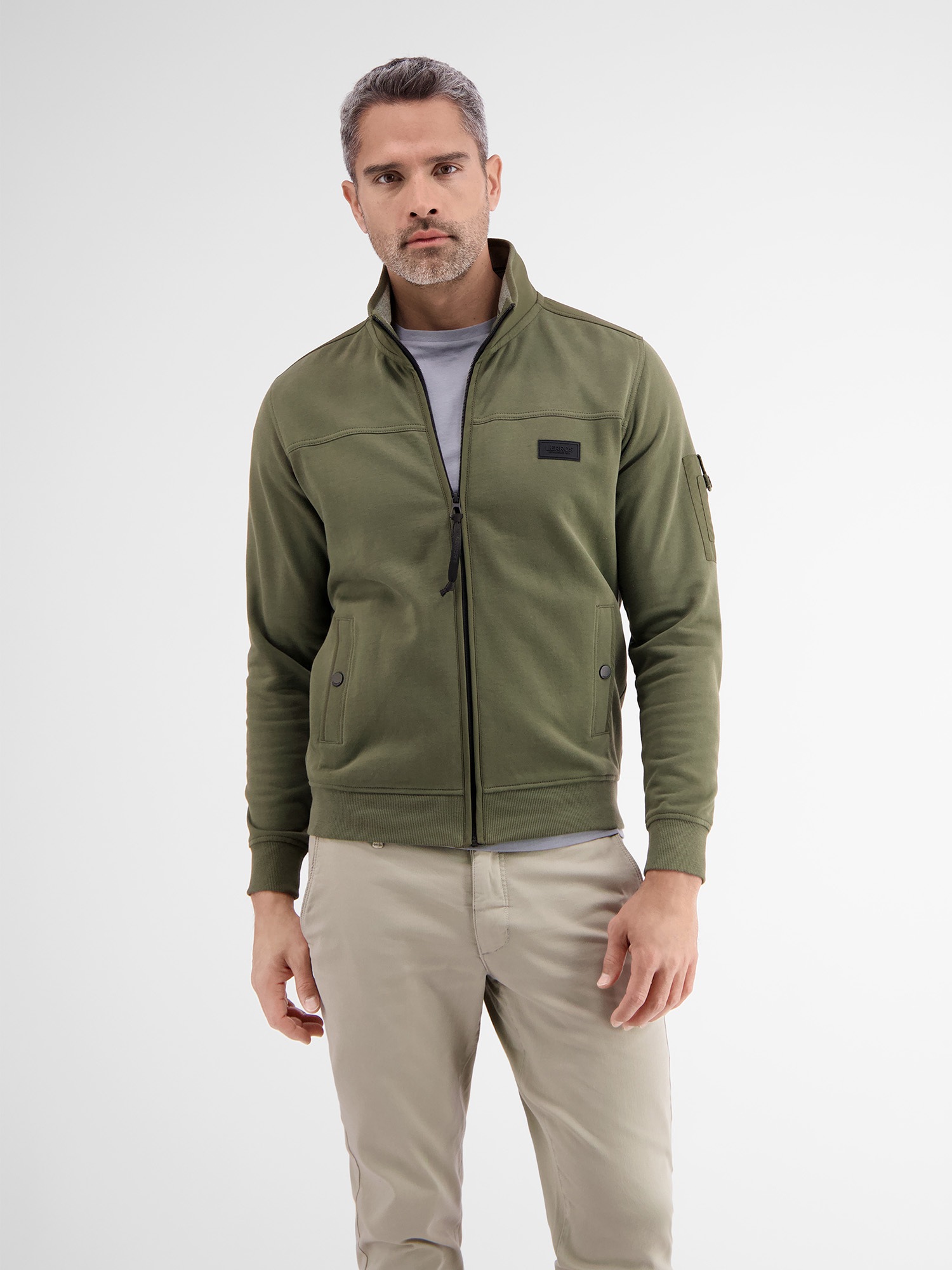 LERROS Veste sweat »Sweatjacke in weicher Qualität«