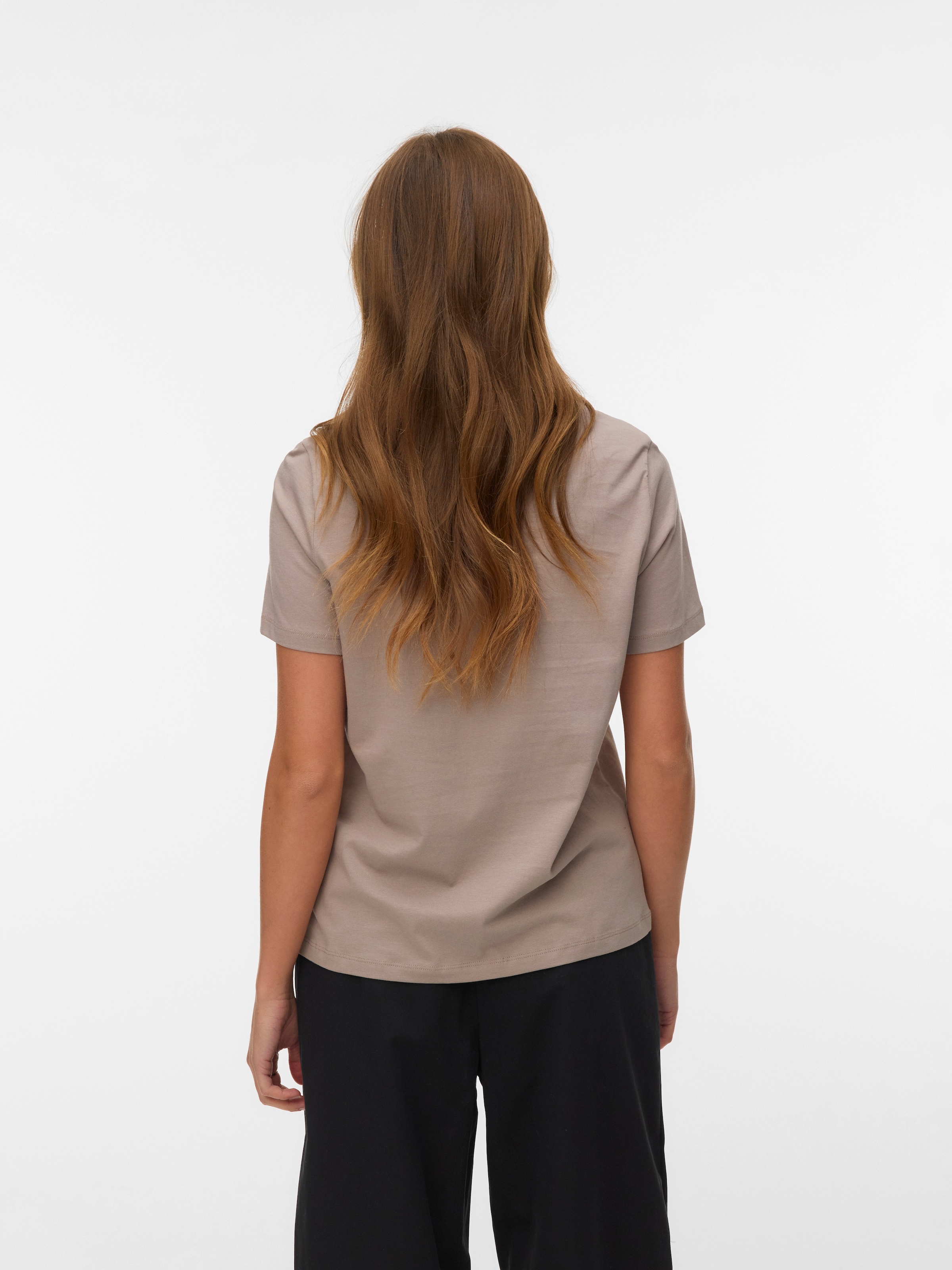 Vero Moda Kurzarmshirt »VMPAULINA SS T-SHIRT GA JRS NOOS« Baumwolle, regular fit