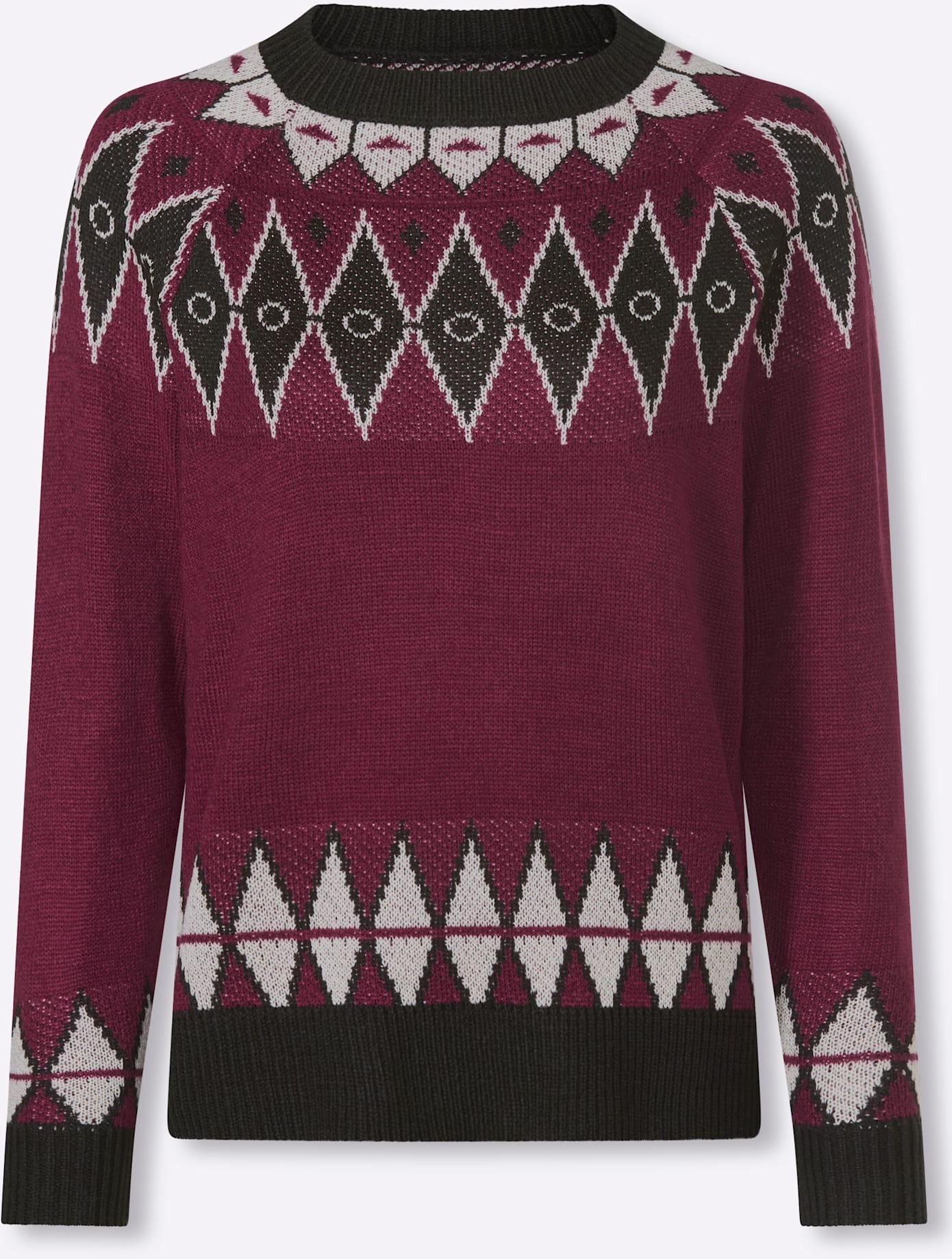 Classic Basics Pull à col rond »Rundhals-Pullover«