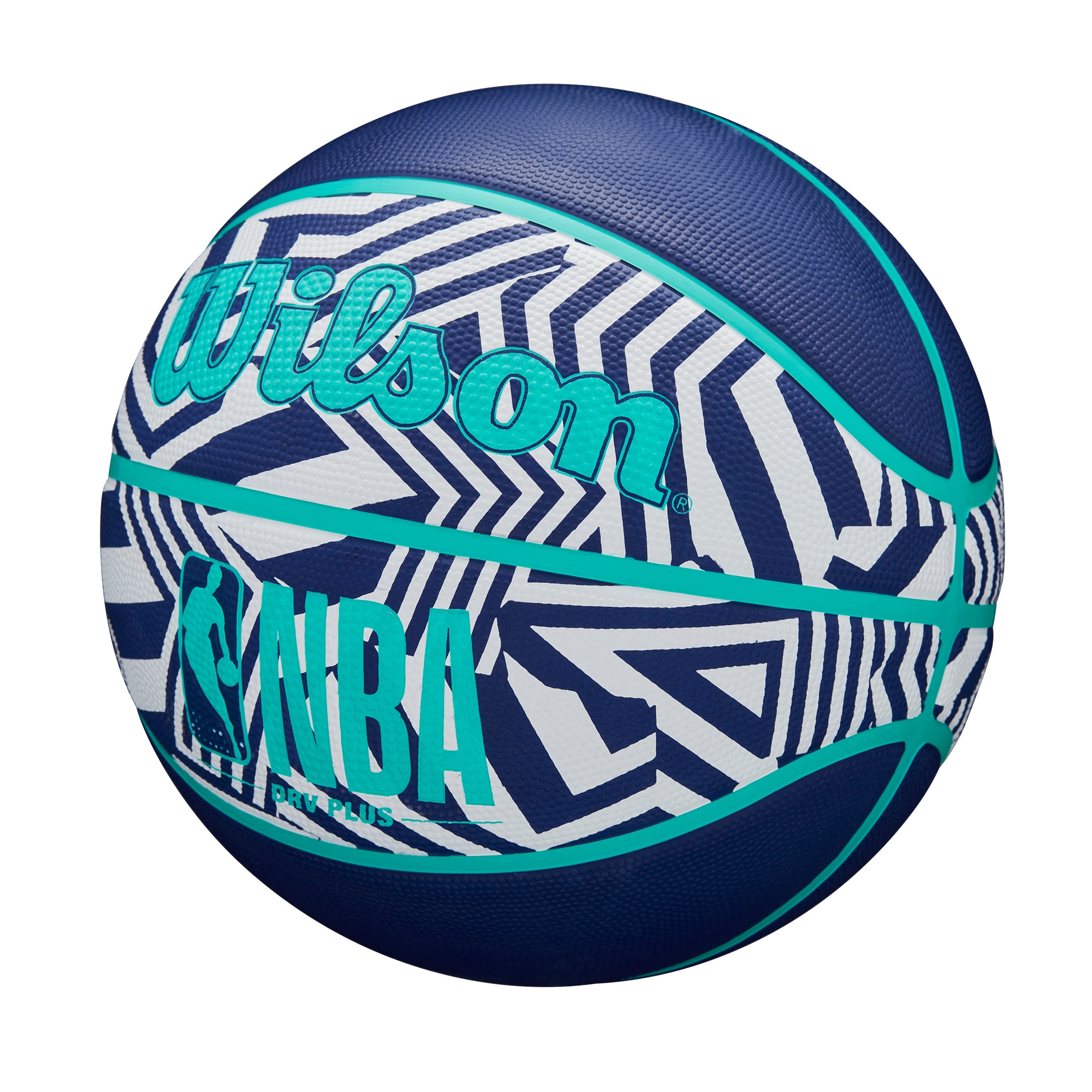 Wilson Basketball »NBA DRV PLUS DAZZLE CAMO MINT« für Erwachsene, aus Gummi, mit griffiger Oberfläche
