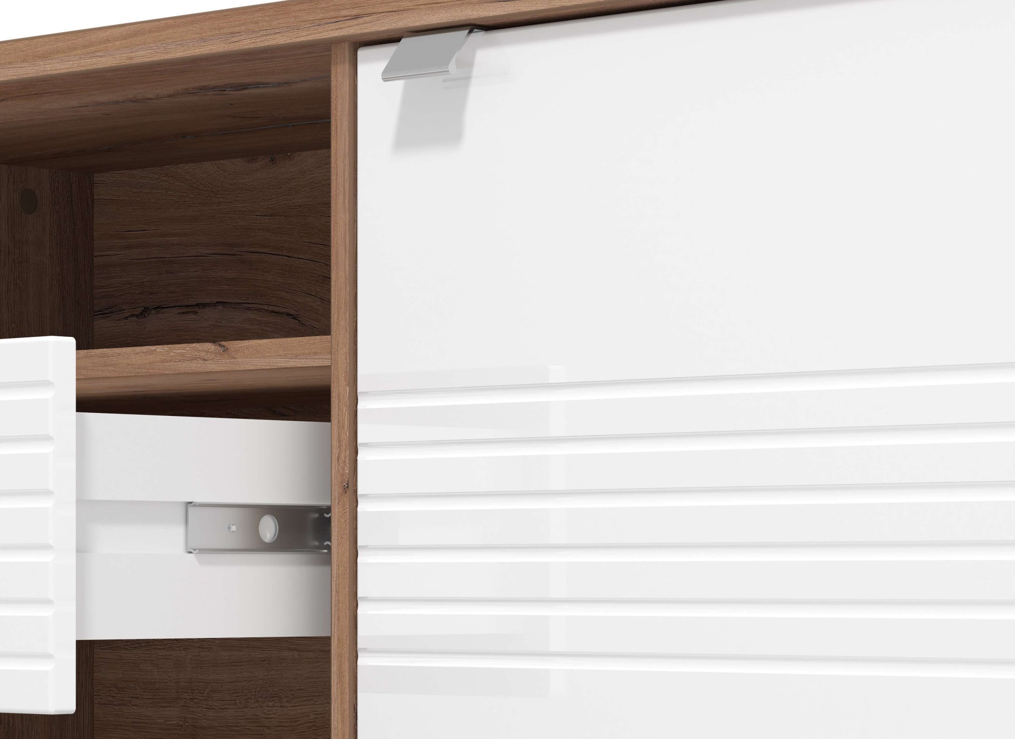 Home affaire Table basse »Grenoble TV-Lowboard, Breite 176 cm, TV-Schrank, TV-Ständer« TV-Kommode in trendigen Farben, mit viel Stauraum