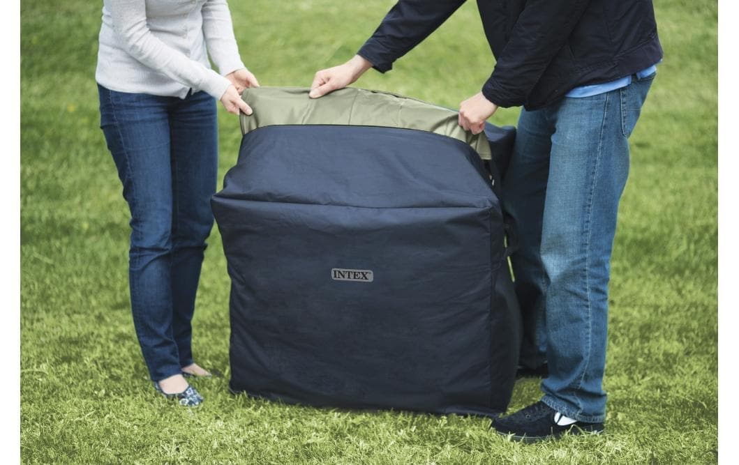 Intex Jacuzzi »4-Personen Round Bubble Spa Set Ø 196«