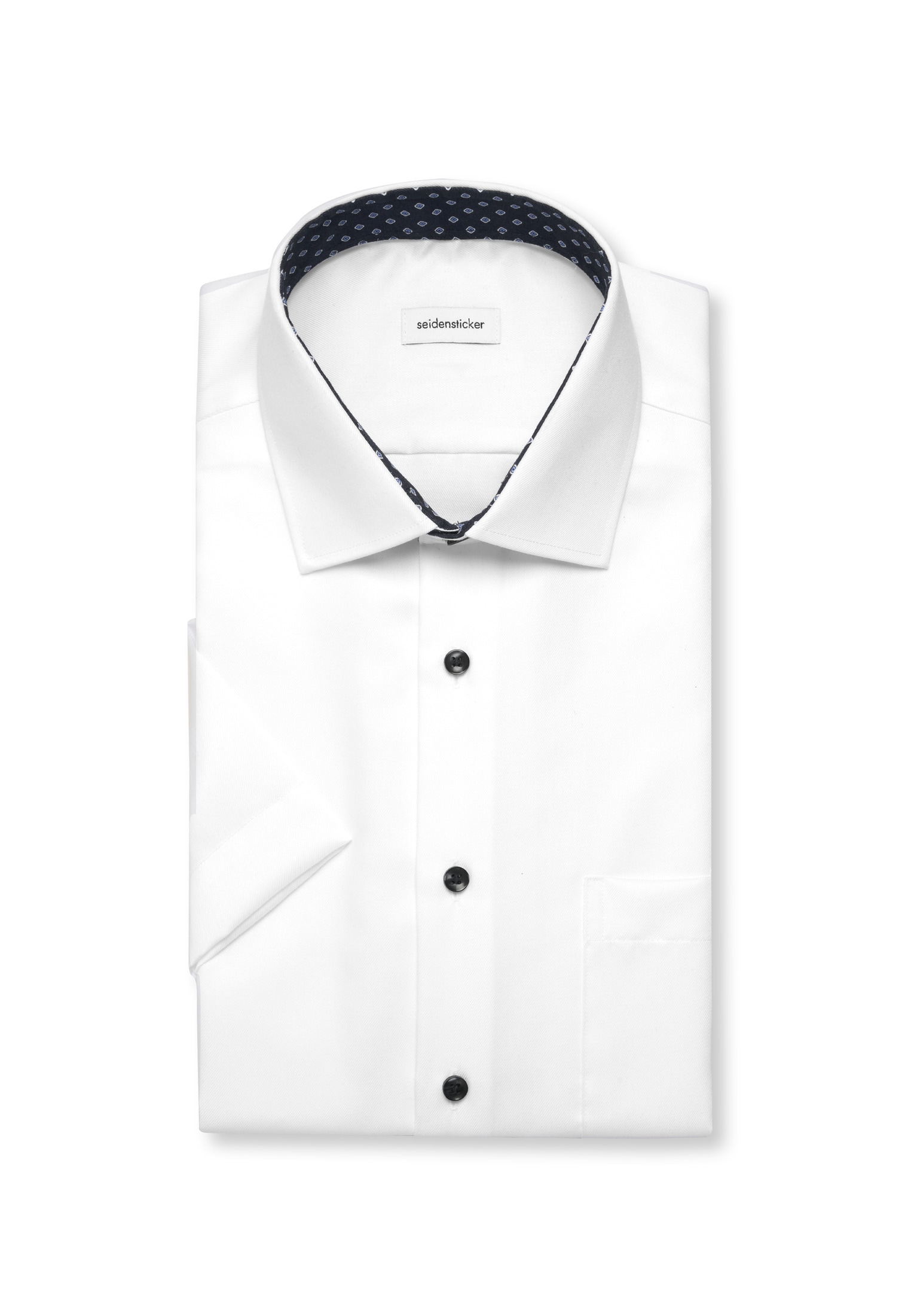 seidensticker Businesshemd »Regular« Regular 1/2 Kentkragen Uni