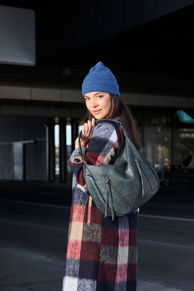 Rieker Sac à main Sac épaule, sac bandoulière femme avec bandoulière amovible