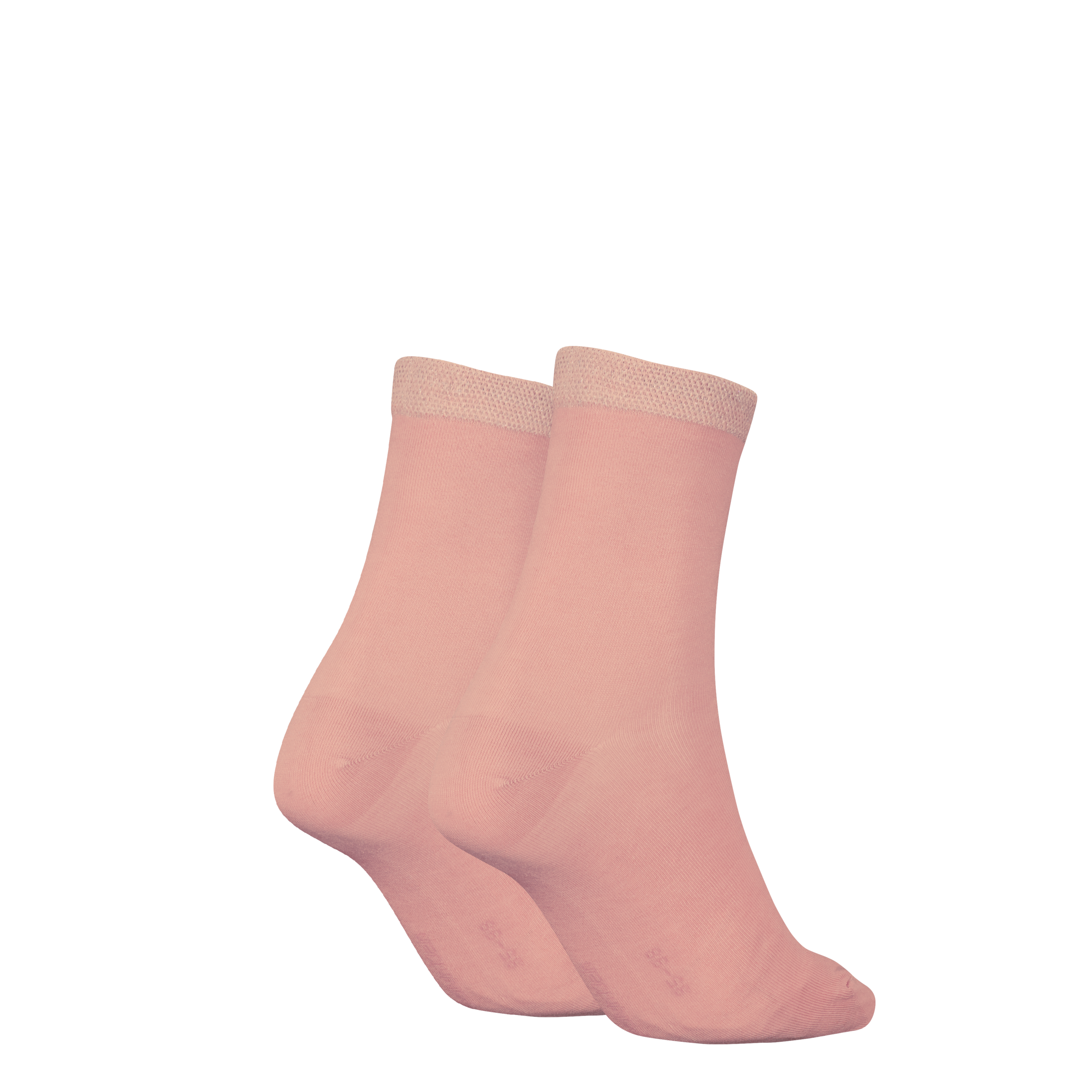 Calvin Klein Jeans Chaussettes »CK WOMEN SHORT SOCK 2P SHINY LOGO« 2 paires,  1x avec logo pailleté
