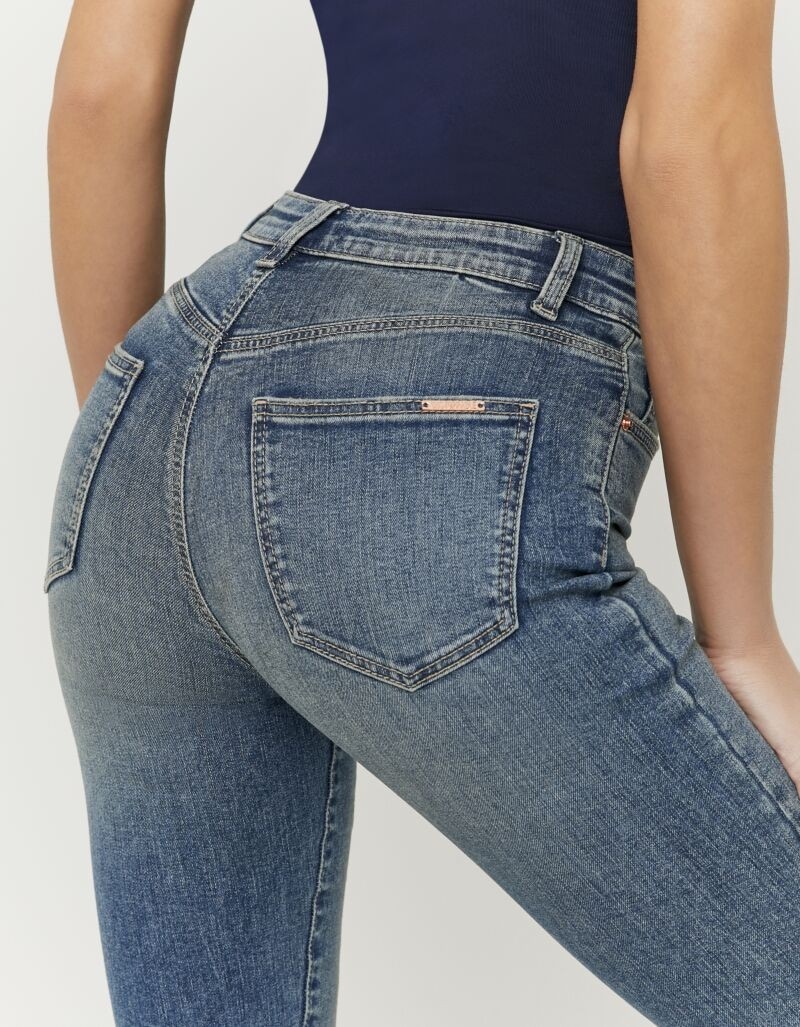 Tally Weijl Skinny-fit-Jeans »SPADESMART6« Baumwollmischung, High Waist