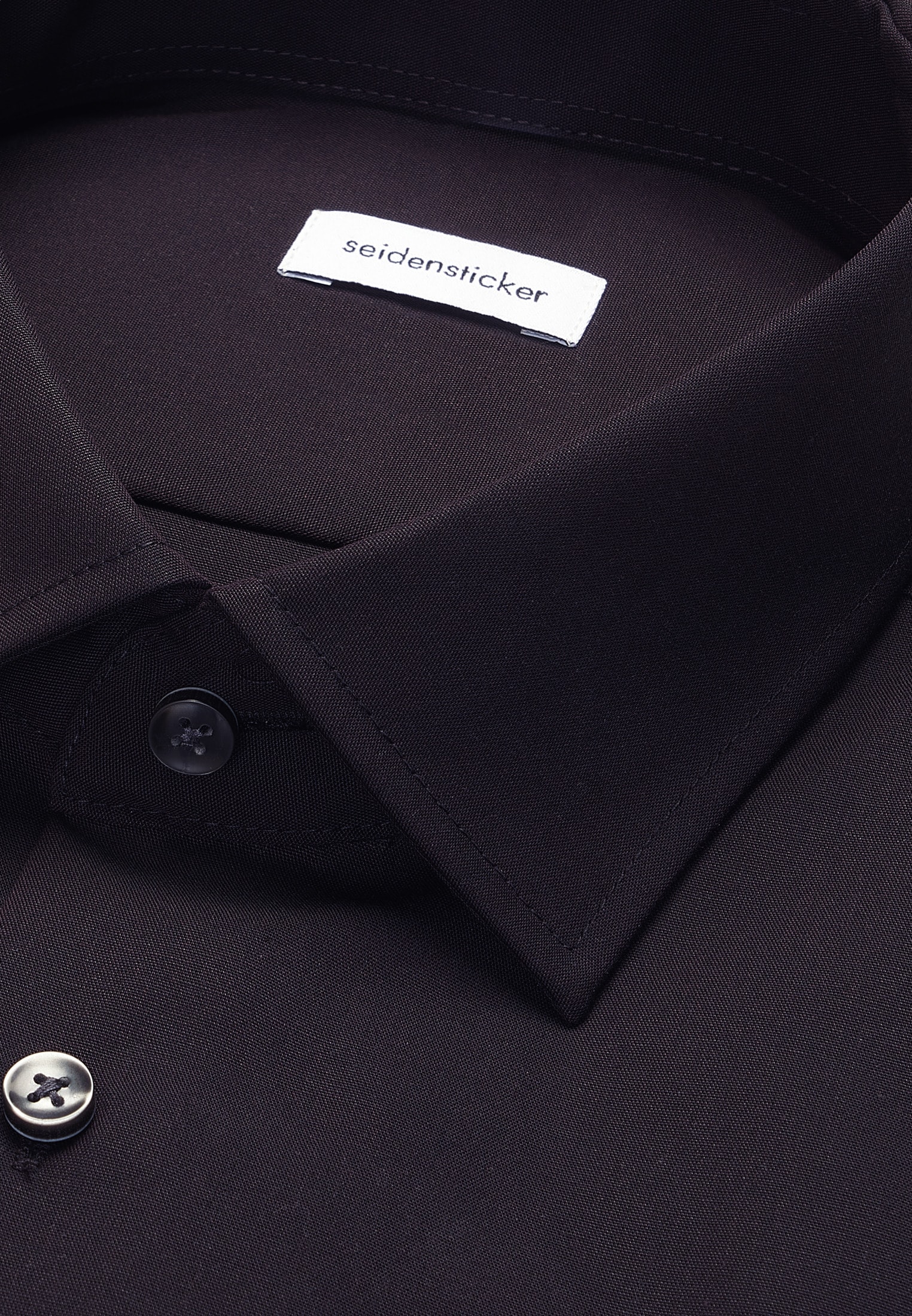 seidensticker Chemise d'affaires »Schwarze Rose« col Kent 1/2 Regular uni